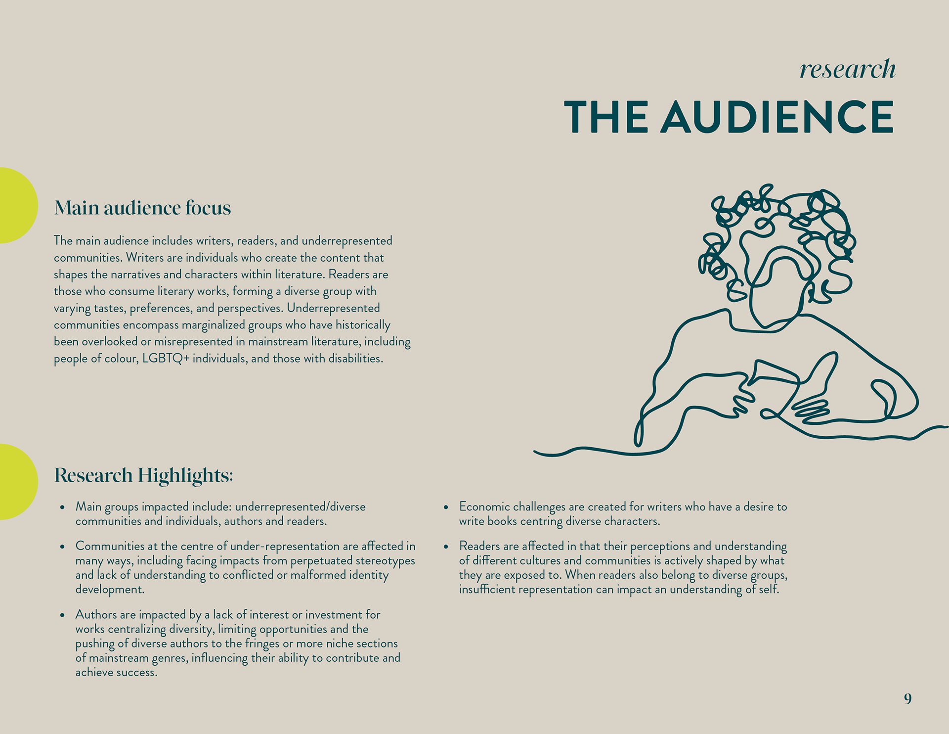 To Read In Colour Report; Research: The Audience