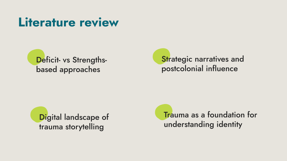 Research Dossier; Literature Review Highlight