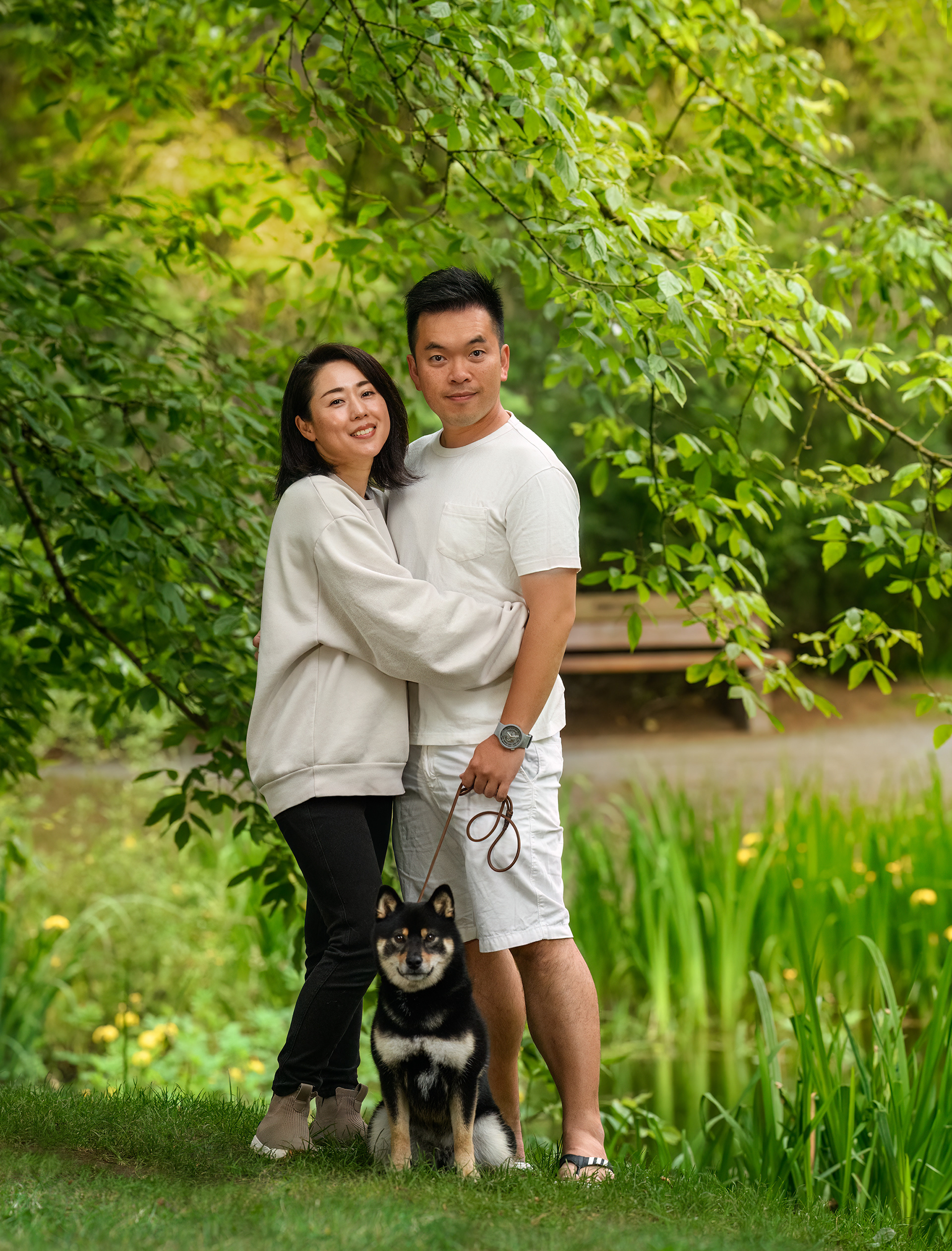 Hime with parents