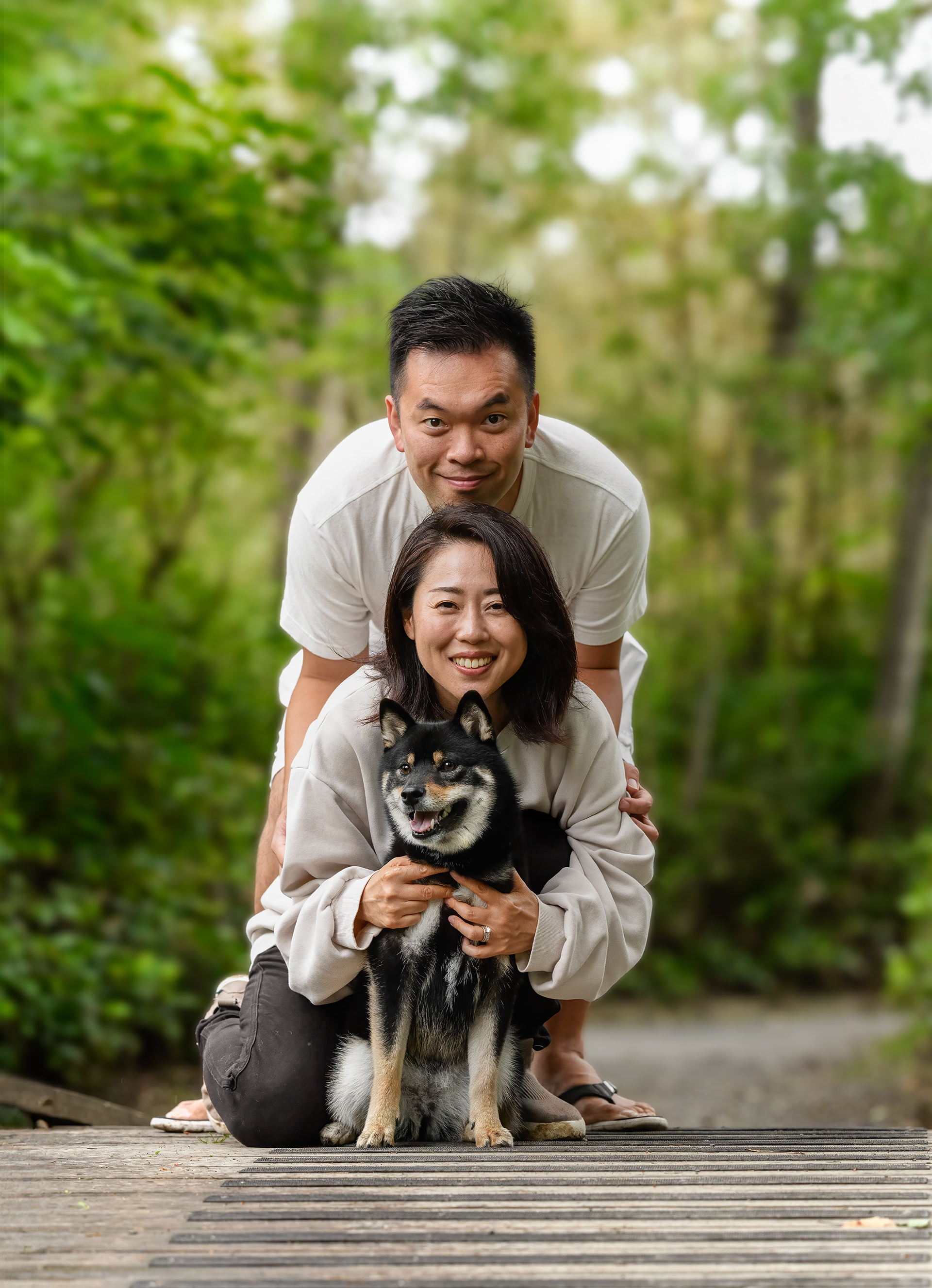 Hime with parents