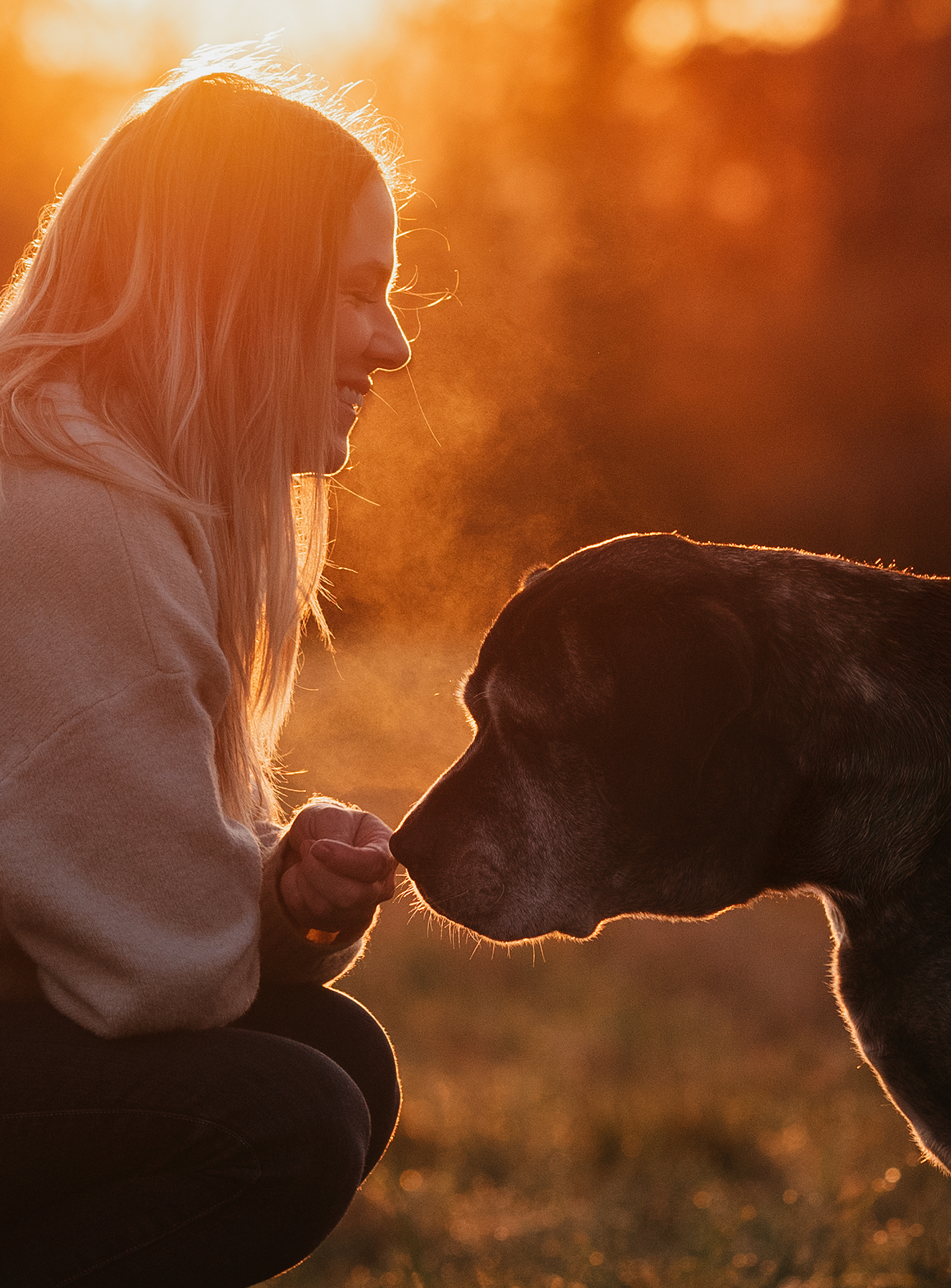 Meagan and Rosco