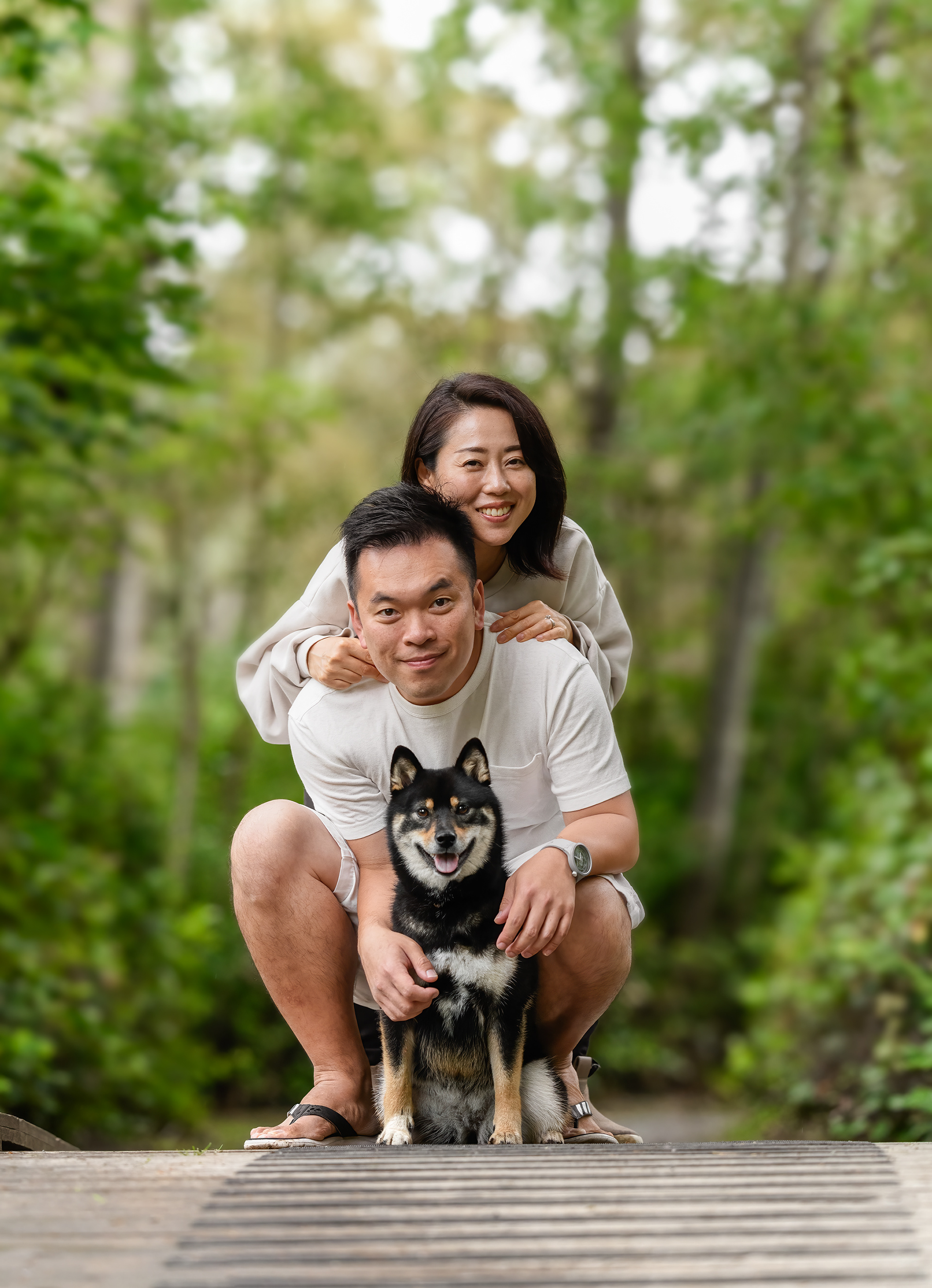 Hime with parents