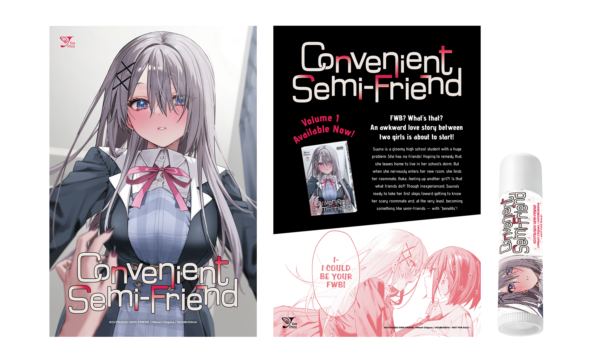 Convenient Semi-Friend Giveaway Lip Balm