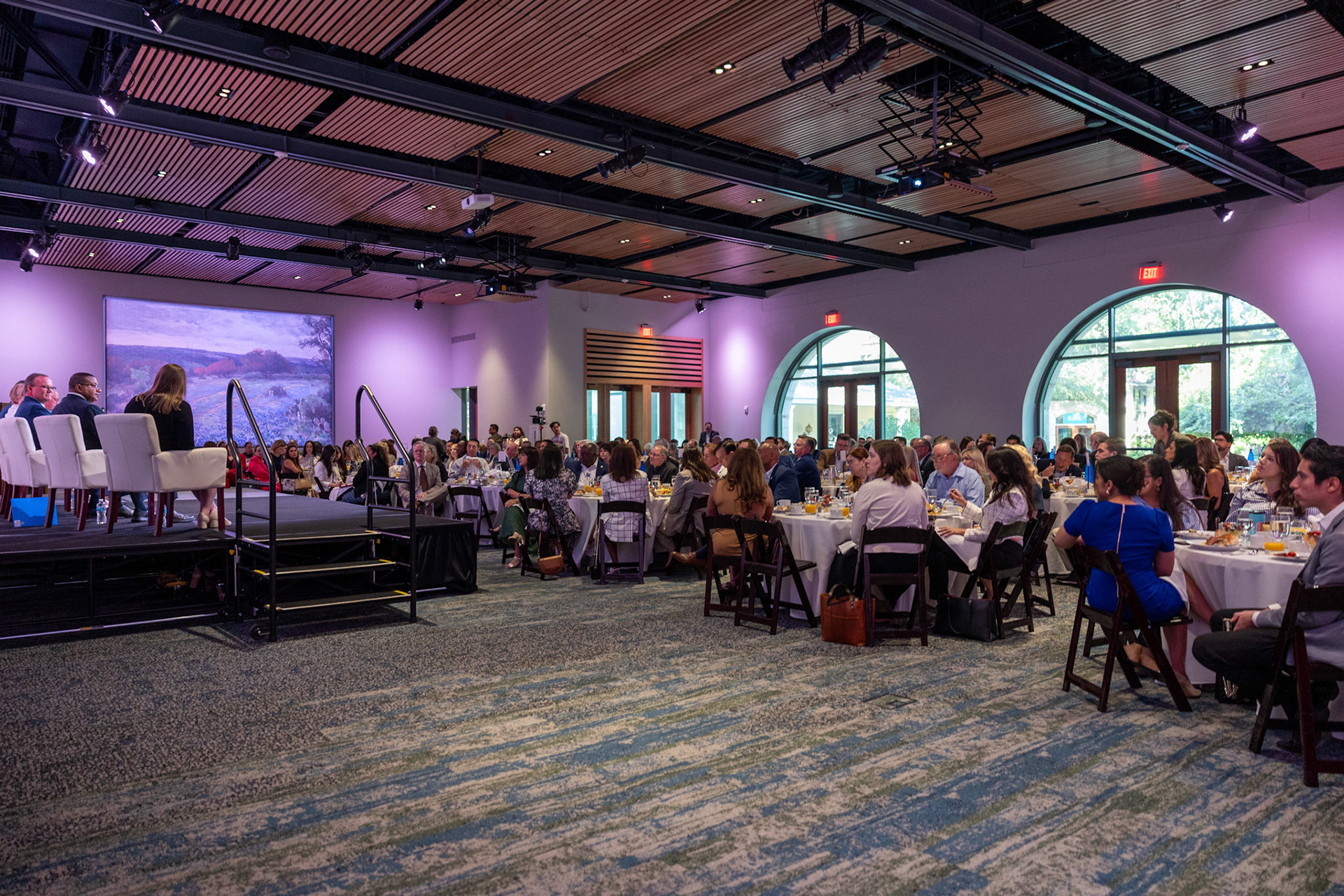 The audience at the Presidents Panel event on Sept. 4, 2025 in San Antonio.