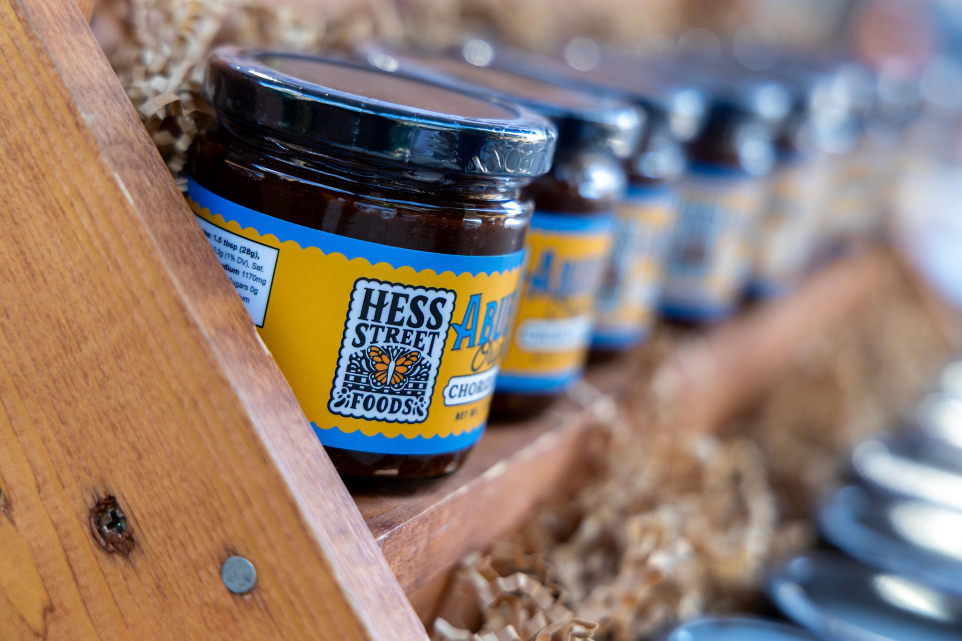 Abuela’s Original Chorizo Paste won H-E-B’s 2024 Quest for Texas Best for Maria Flores. Flores gave samples and sold bottles at her booth during the Quest for Texas Best showcase at the Pearl on Sept. 24, 2025.