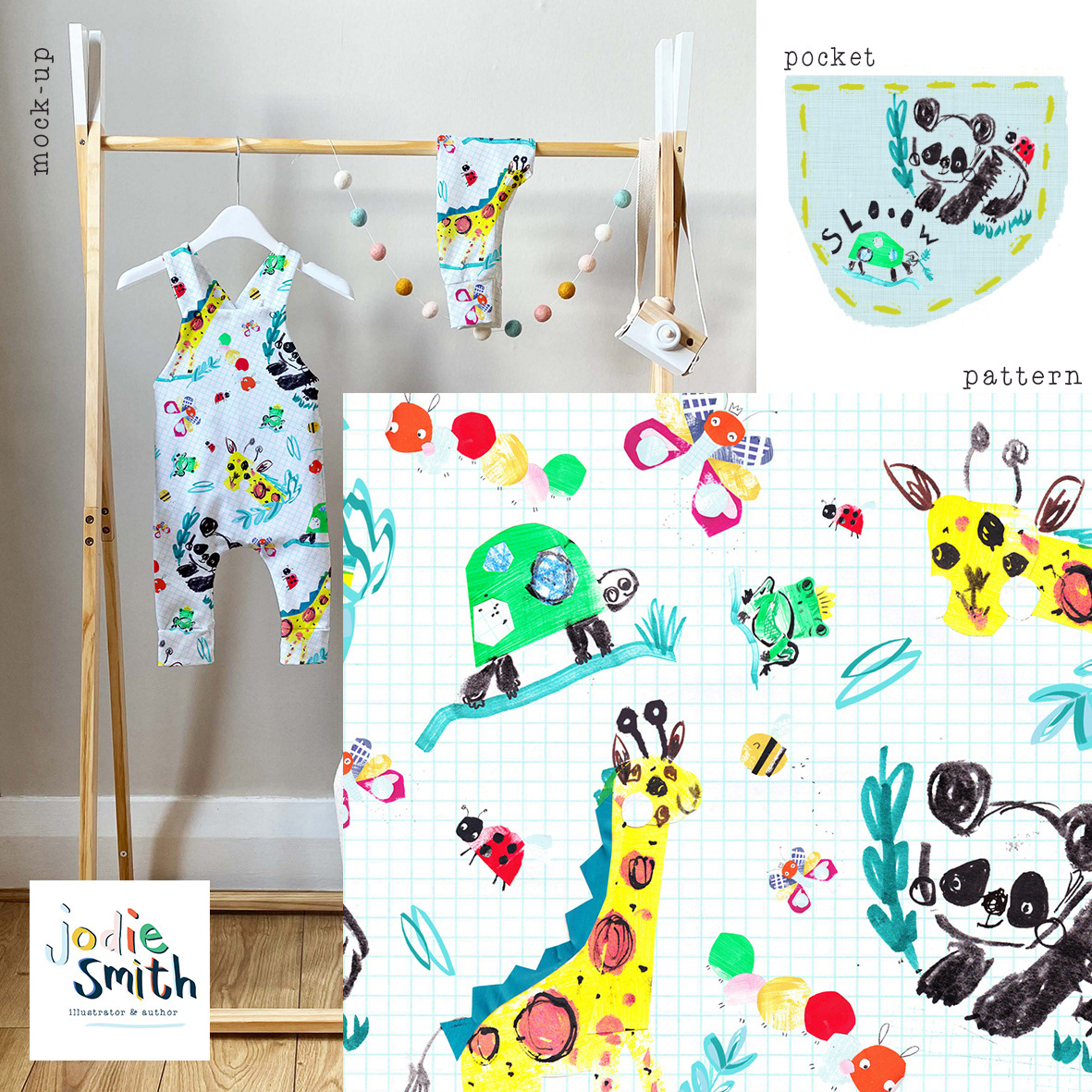Safari Pattern Mockup