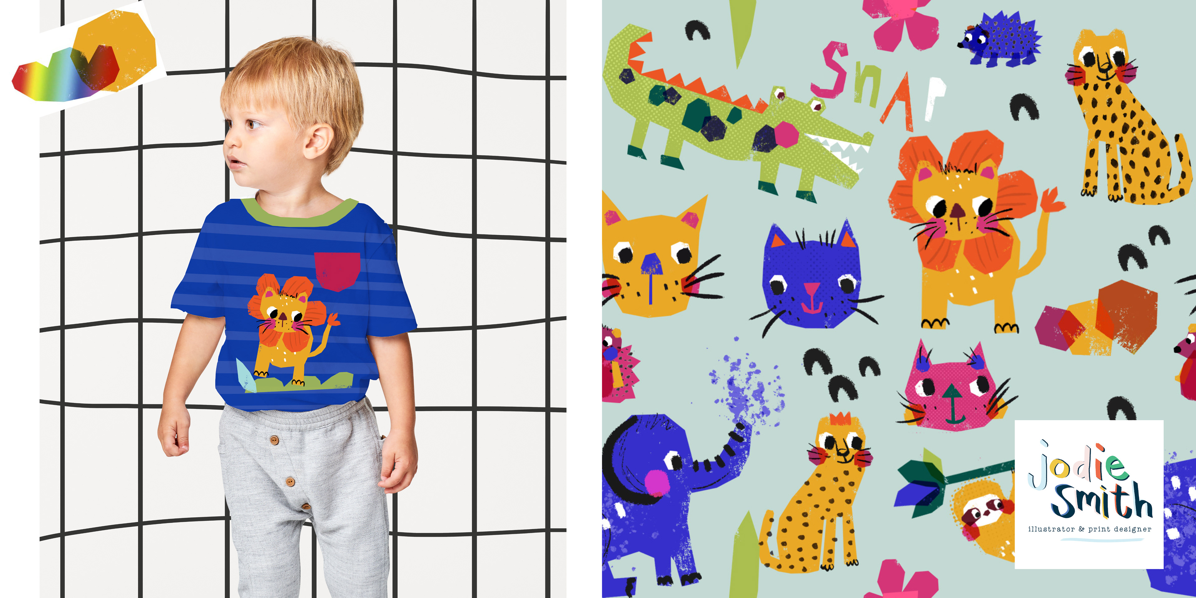 Safari Animals Print