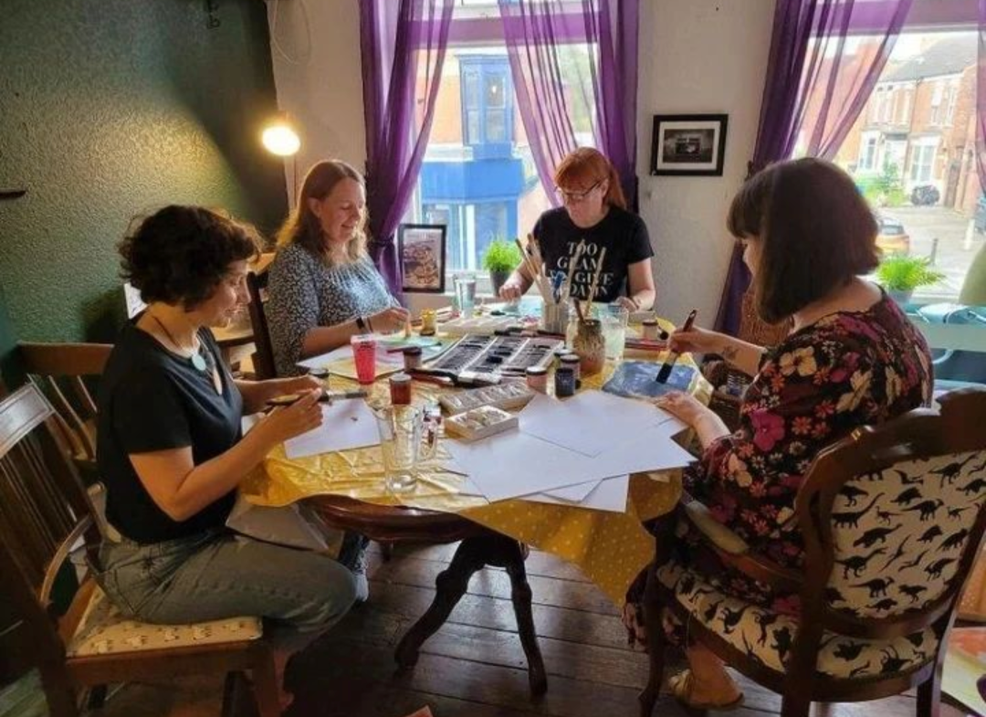 Collage Workshop at The Artisan