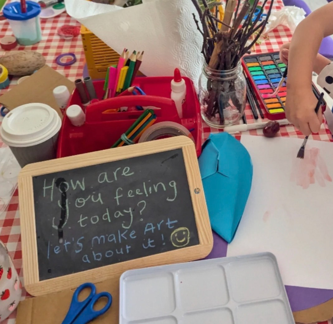 Feelings workshop for Humber Wellbeing Hub ‘Festival of Hope’