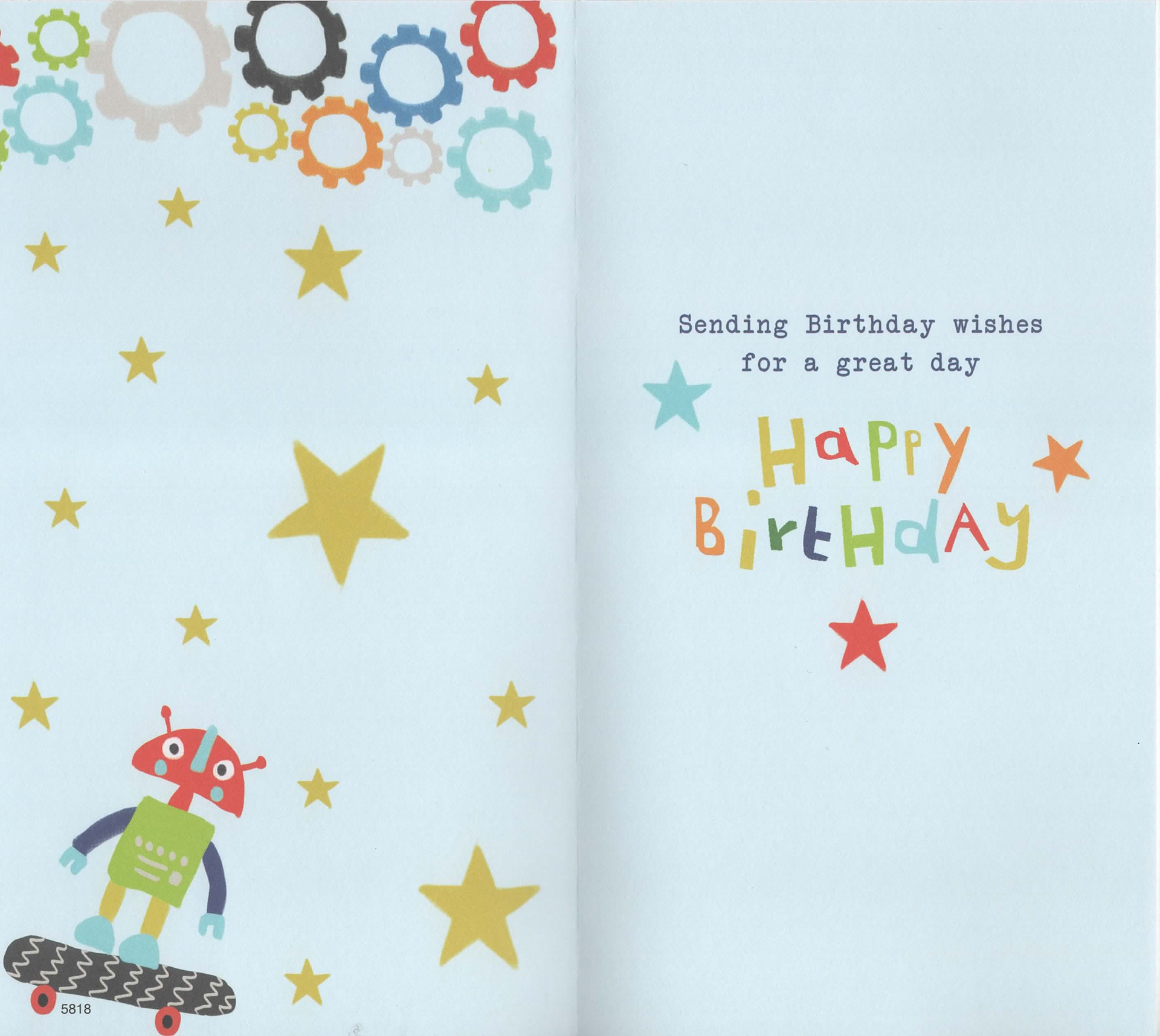 Nephew Robot Inner Card for IC&G