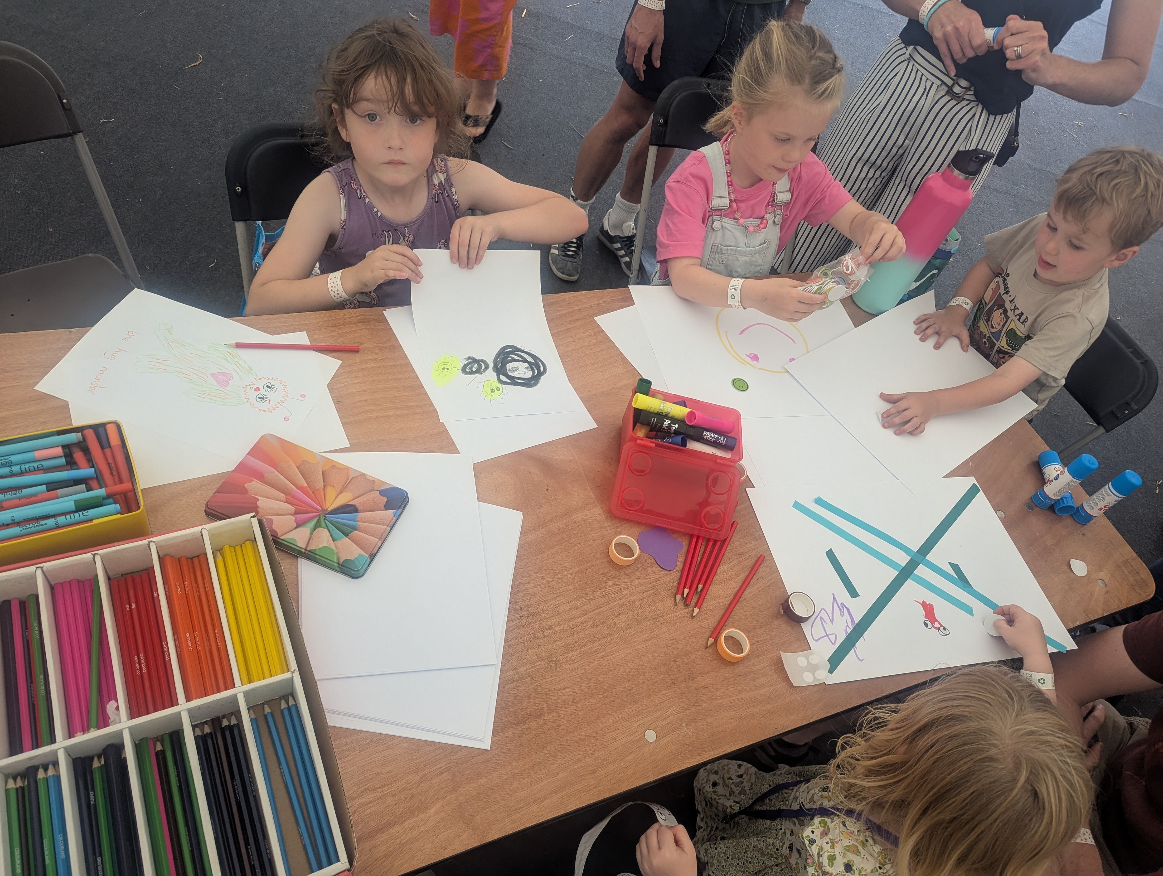 Big Malarkey Festival Art Emotions Workshop