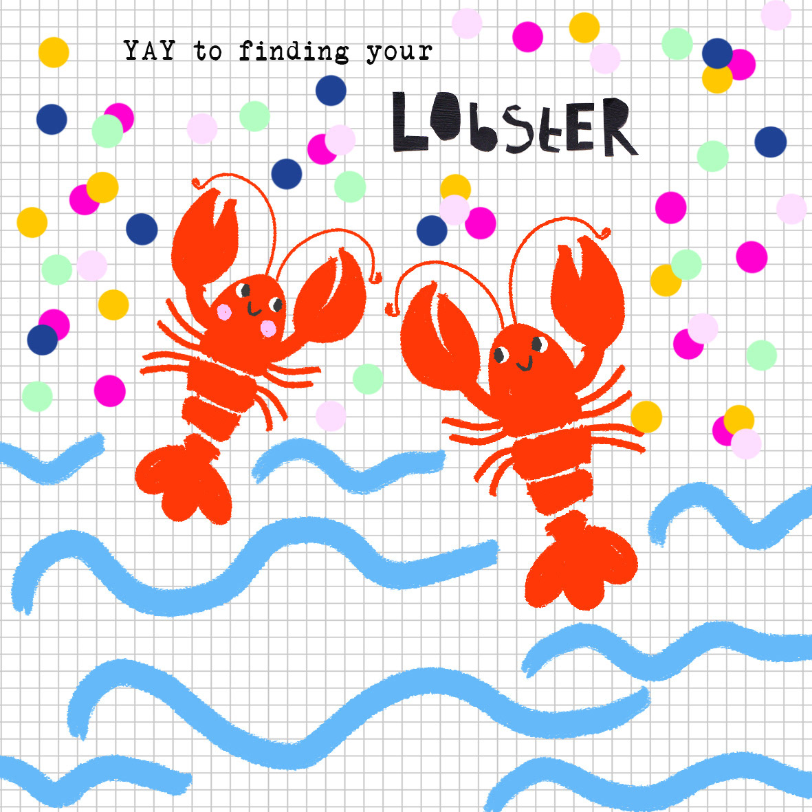 Lobster Card for The Paintbox