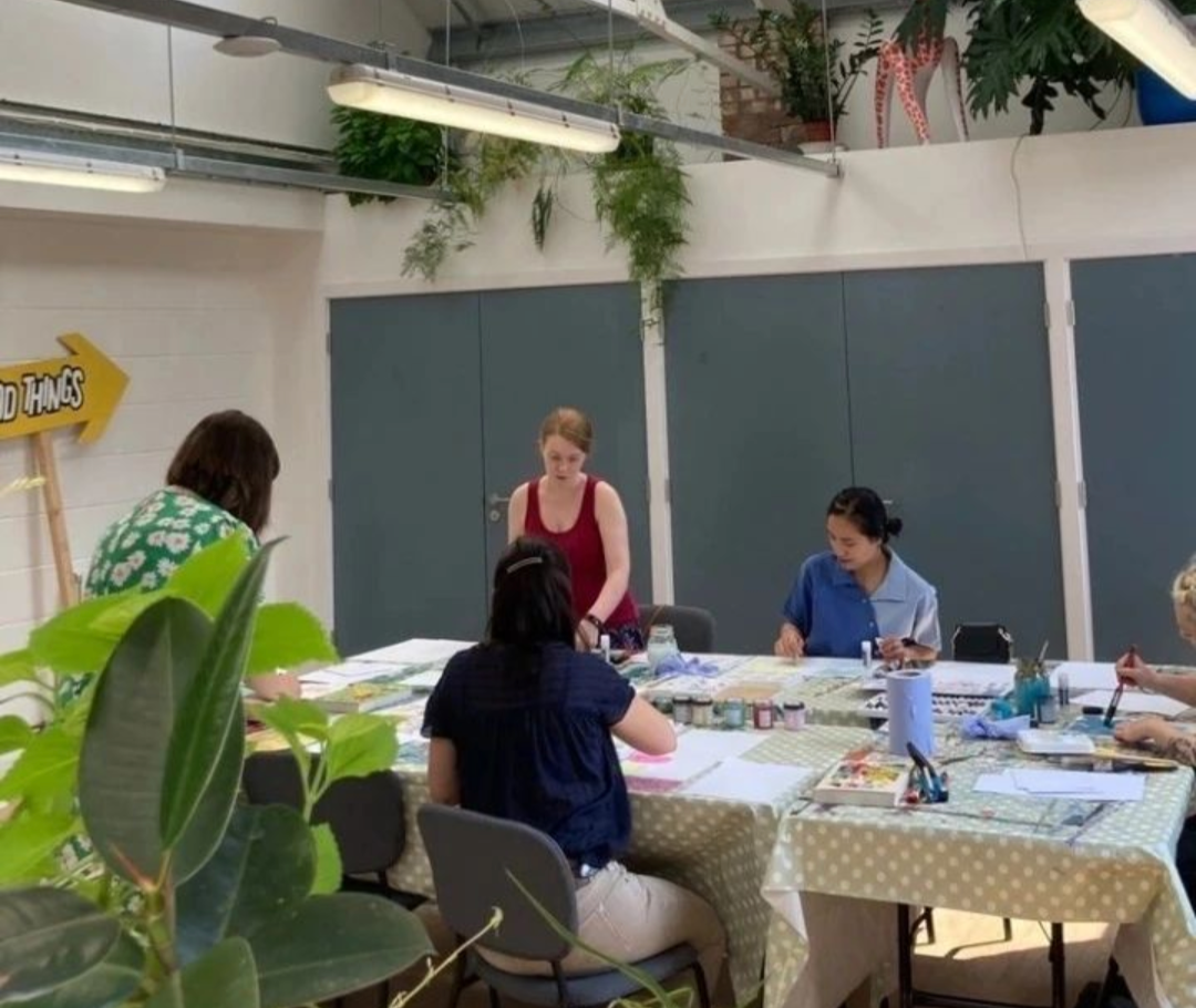 Collage Workshop at Juice Studios