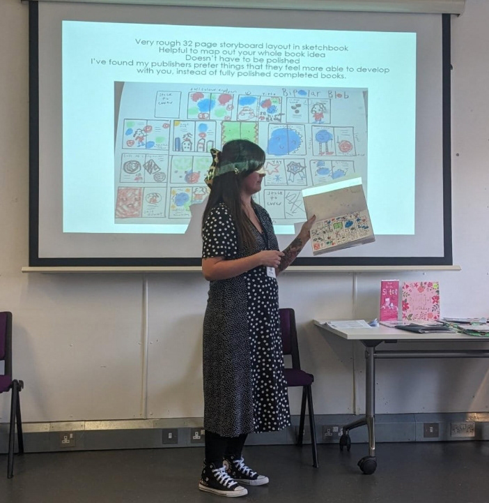 Jodie Smith Illustrator Author Career Talk Leeds Arts University