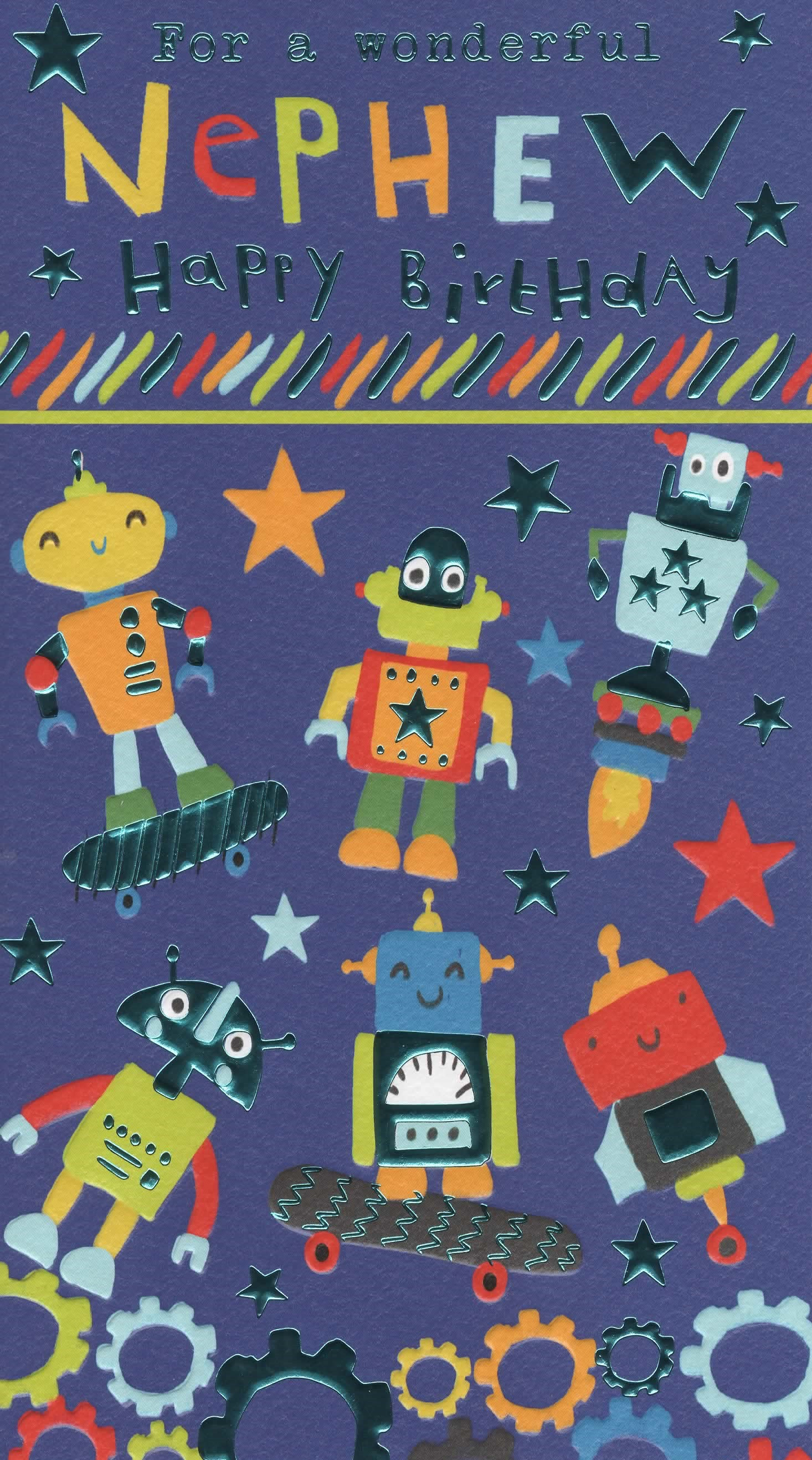 Nephew Robot Card for IC&G
