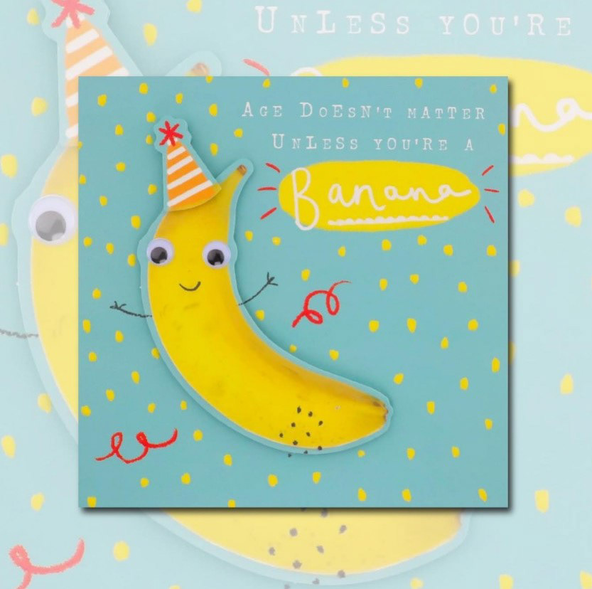 Banana Pun Card Clintons