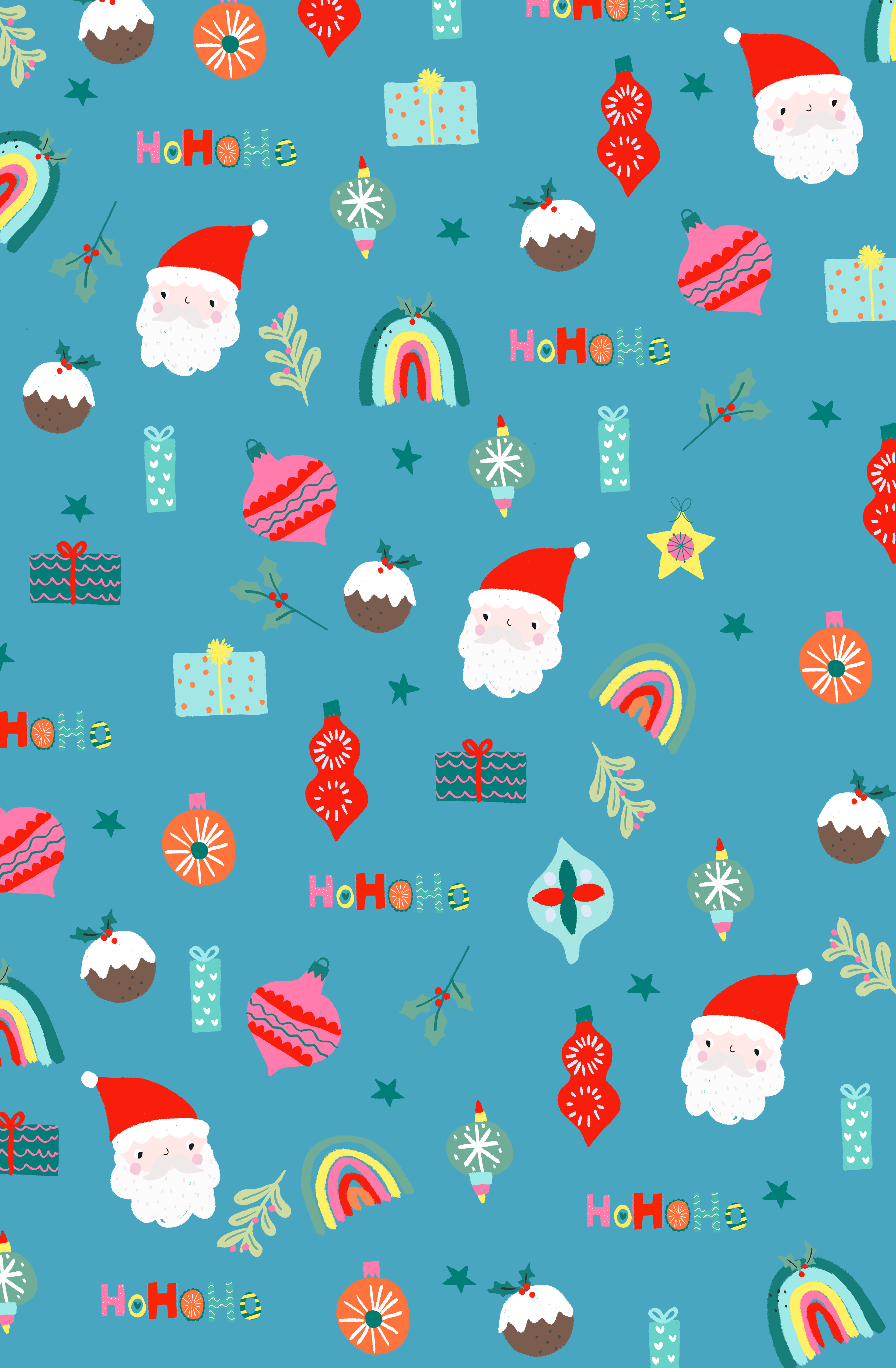 Christmas wrapping paper
