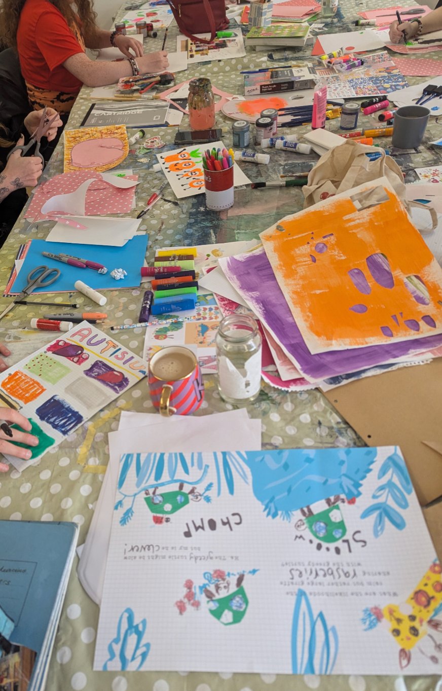 Collage Workshop Creative Mess