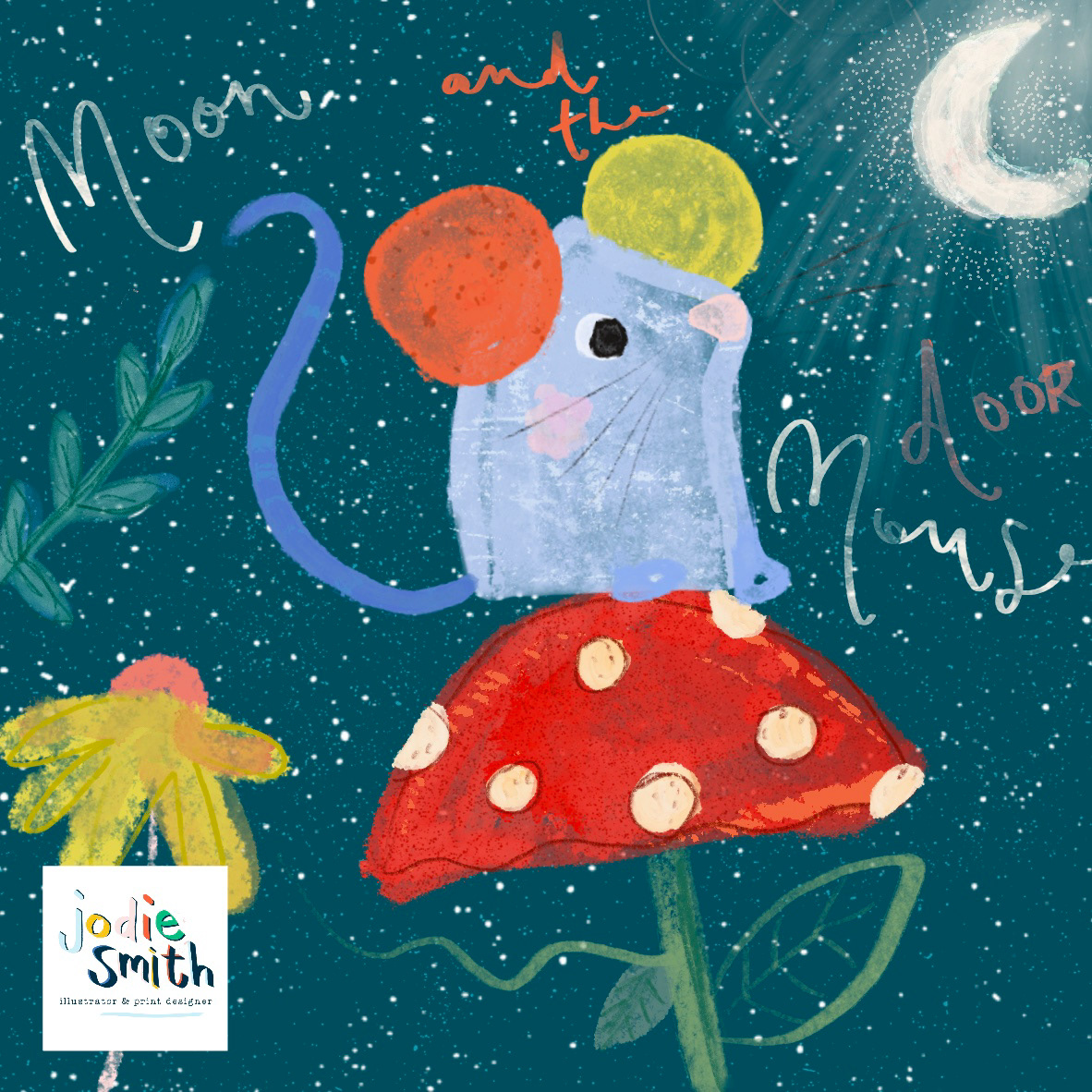 Moon and the door mouse