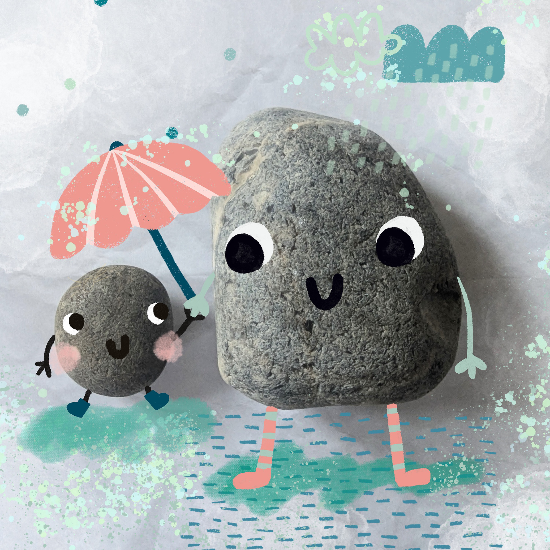 Stone characters