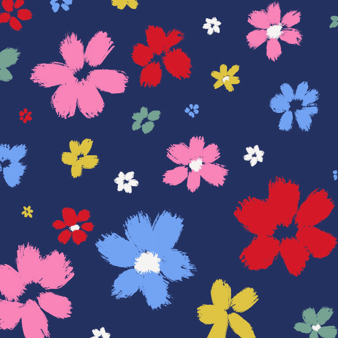 Bold Painterly Florals