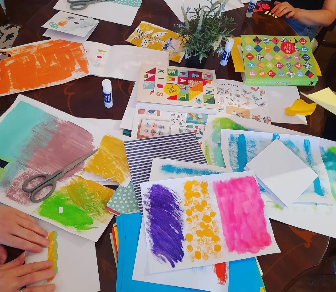 Collage Workshop at The Artisan