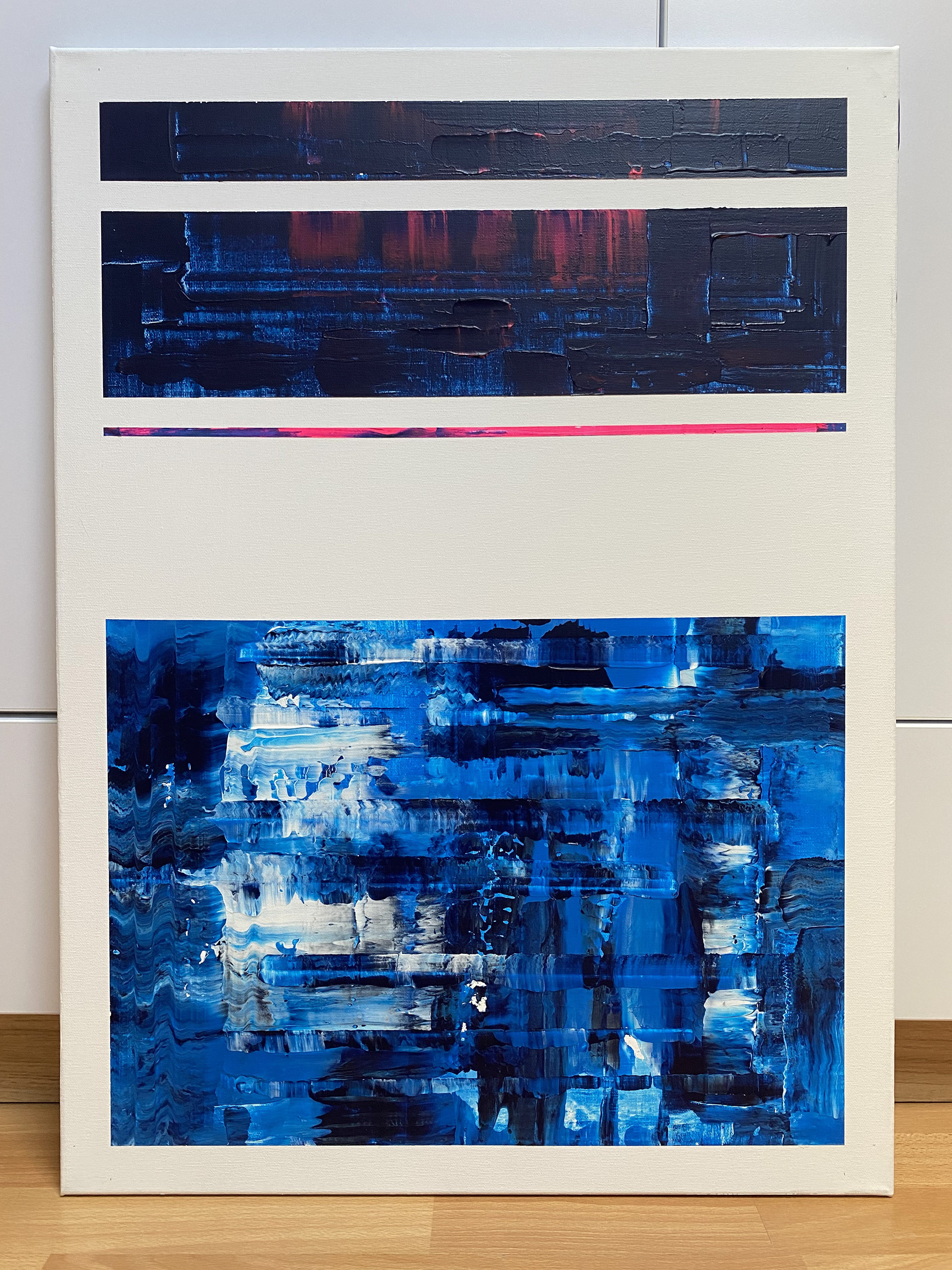 55x75cm - Acrylique sur toile - 2026