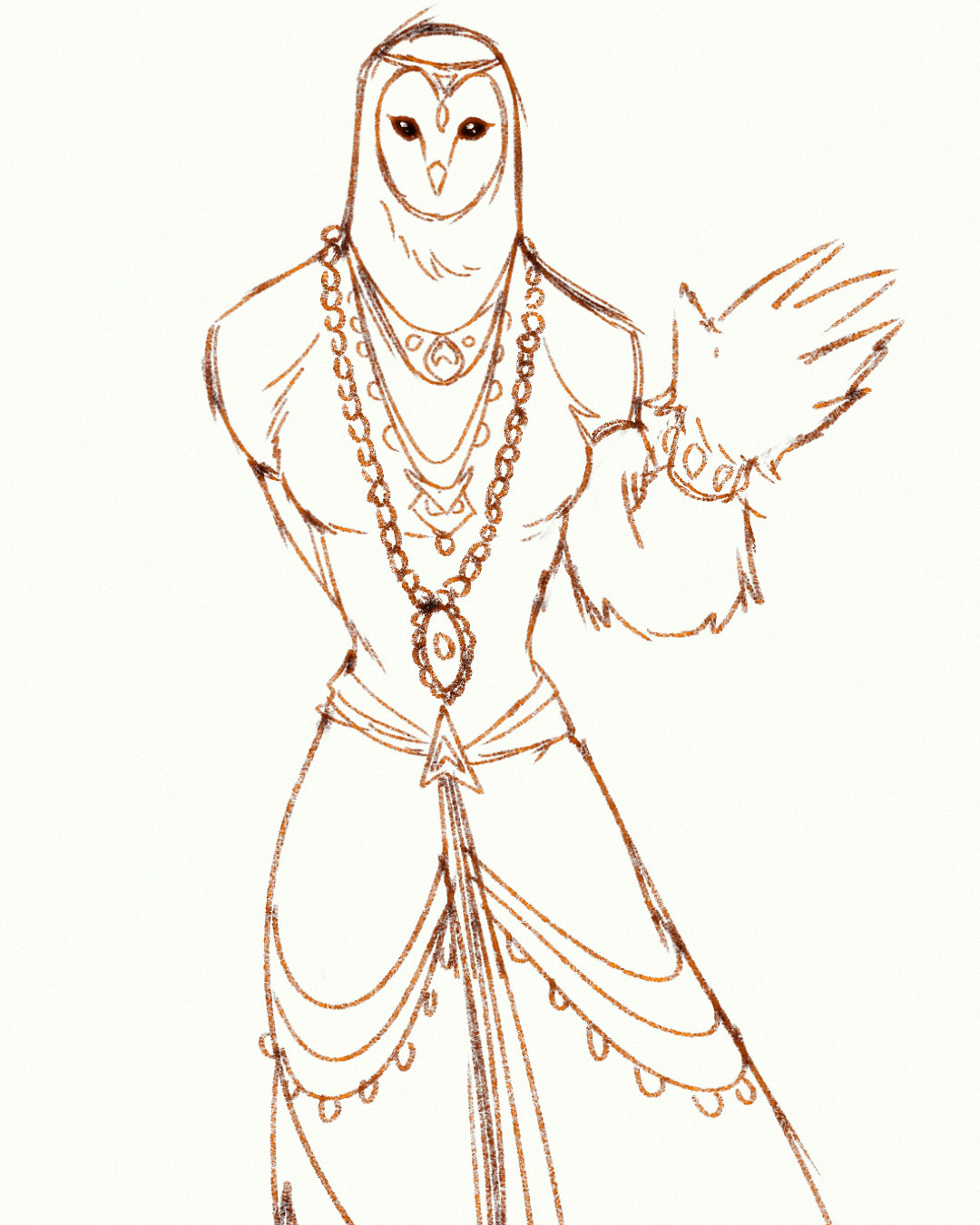 Uluka (Owl of Goddess Lakshmi)
