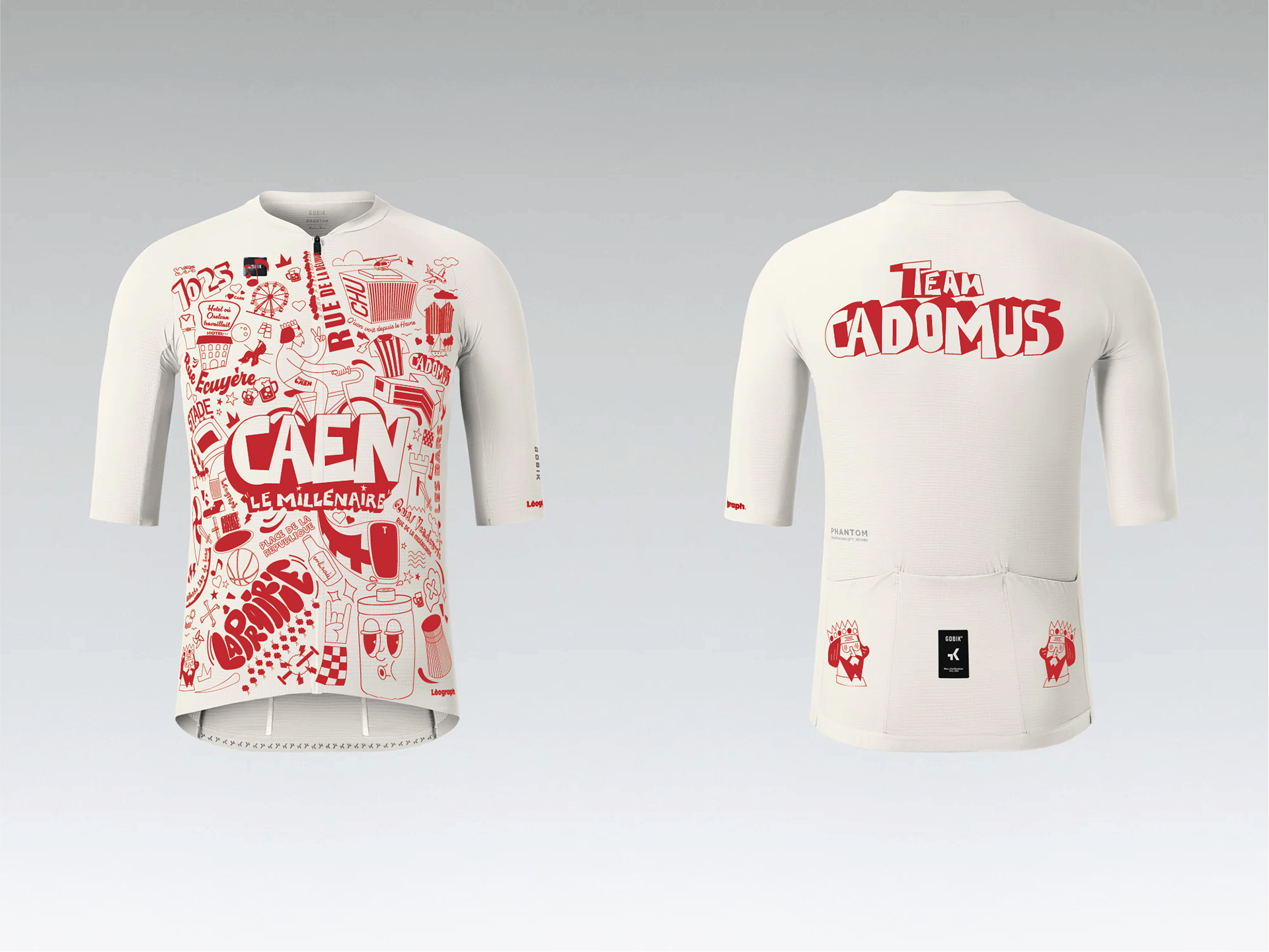 Maillot "Le Millénaire de Caen" (image non contractuelle)