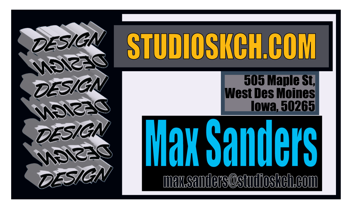 Backside Business Card Idea 2