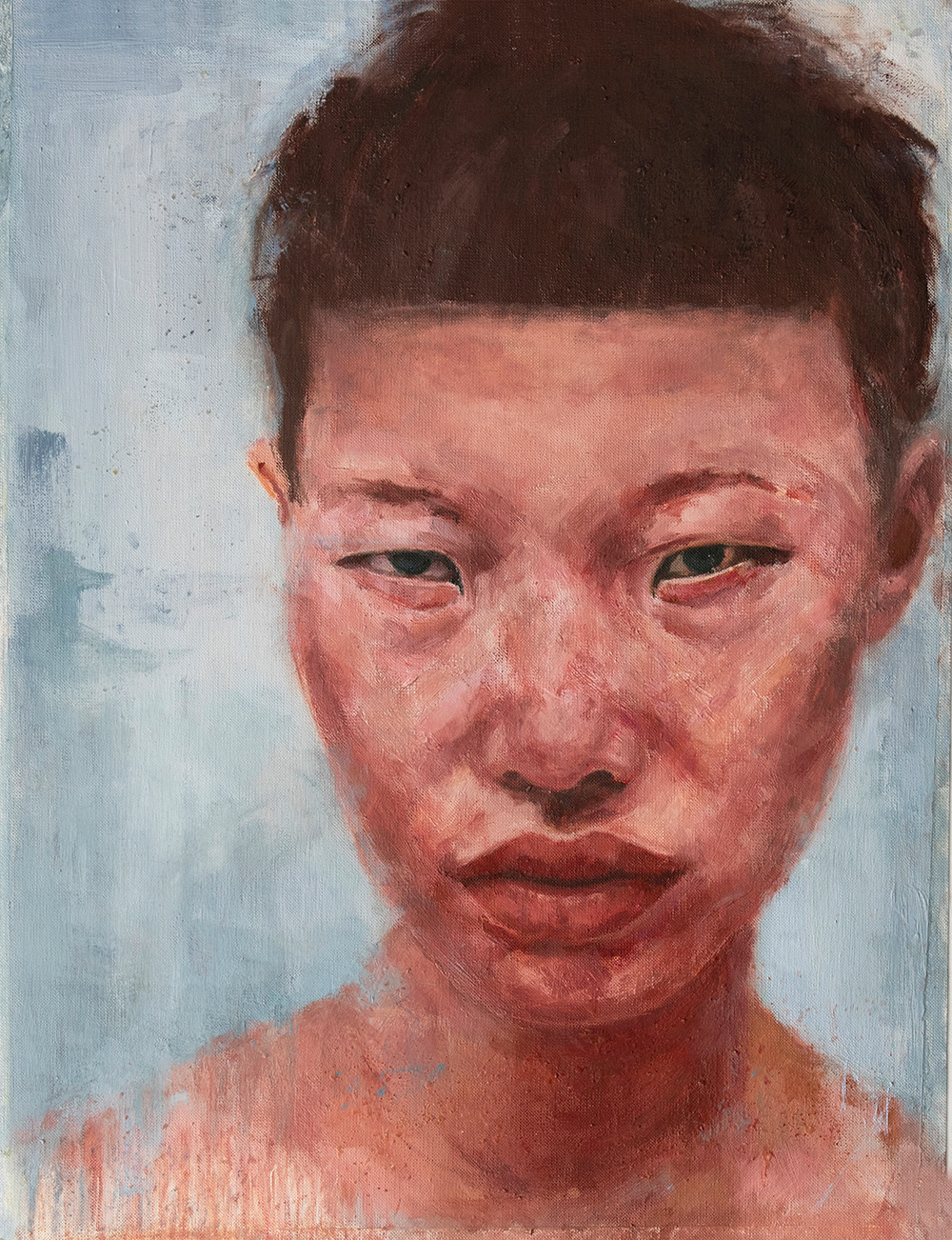 Untitled Study - Oil painting on canvas sheet, 36x48cm, 2023