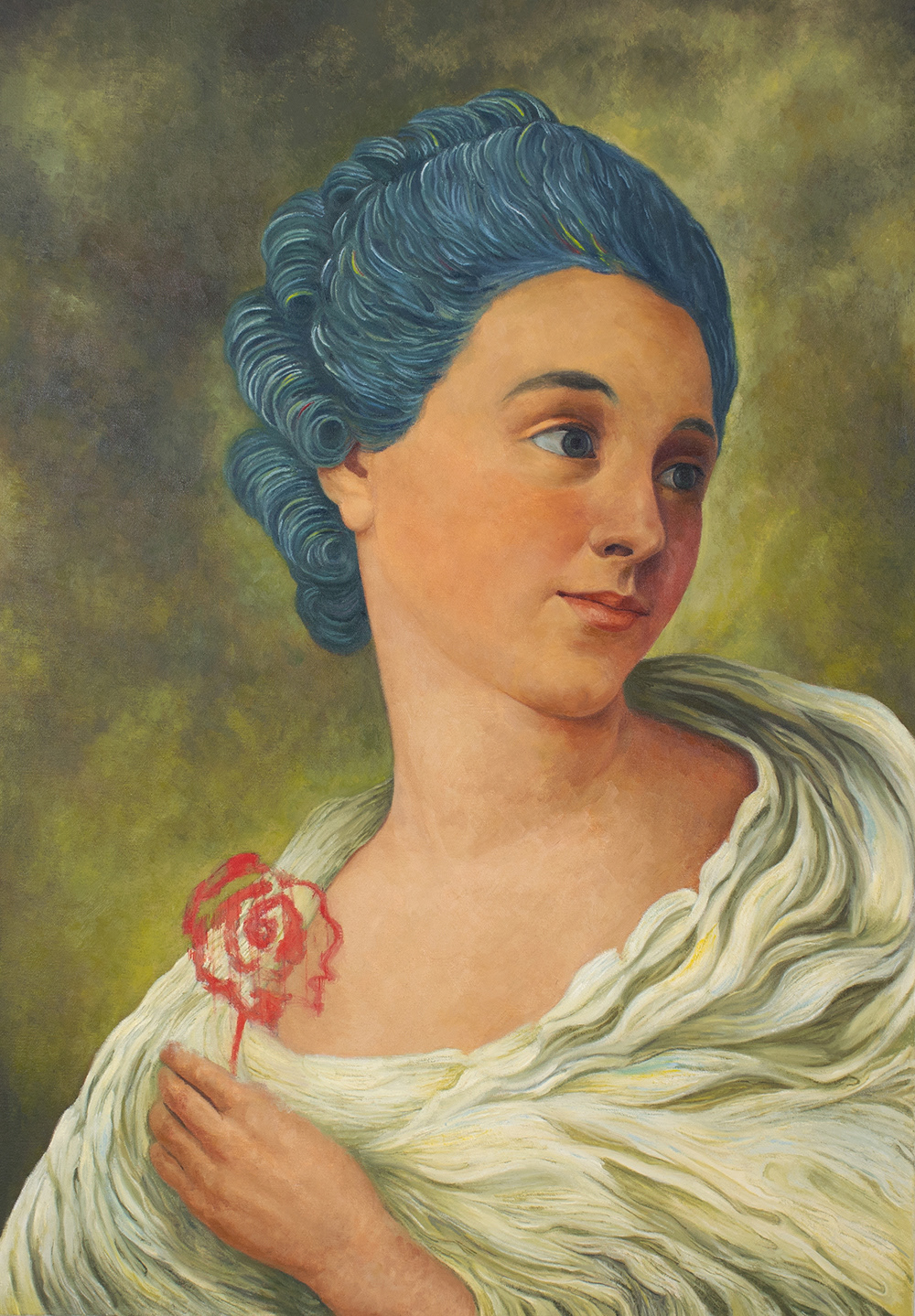 Fake Reality - Oil painting on canvas, 70x100cm