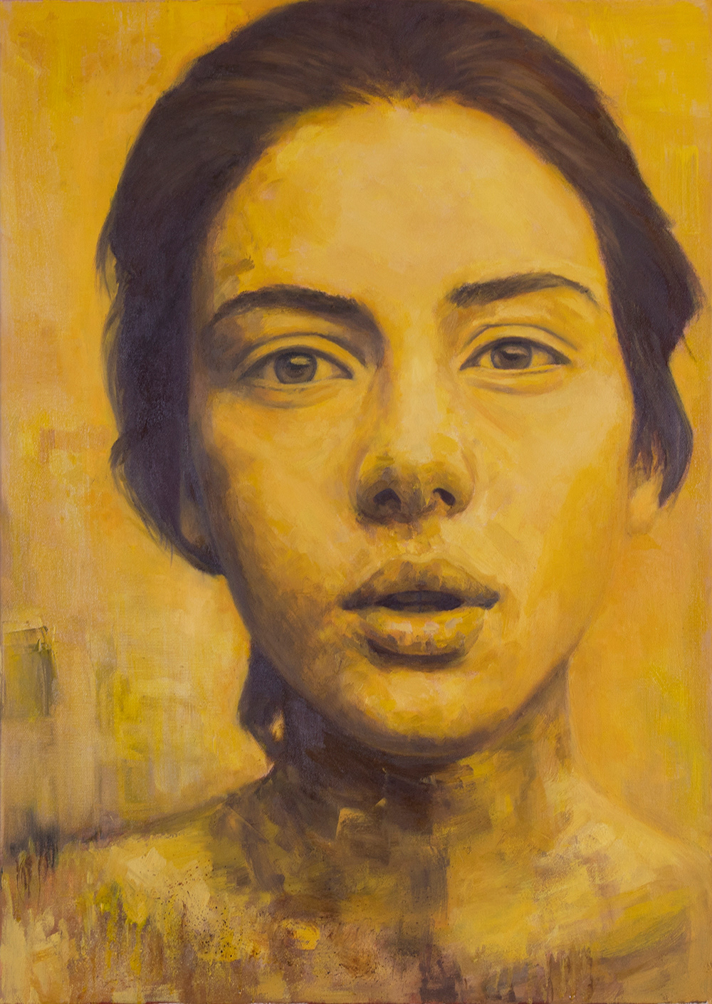 Sunset - Oil painting on canvas, 50x70cm, 2023