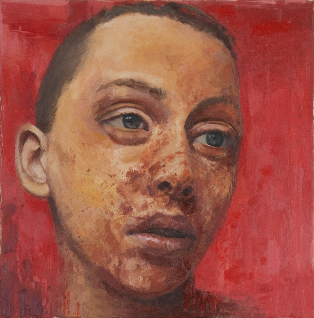 After You've Gone - Oil painting on canvas, 40x40cm, 2023
