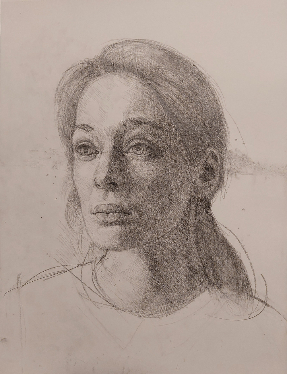 Untitled - Pencil drawing on paper, A4 size, 2024