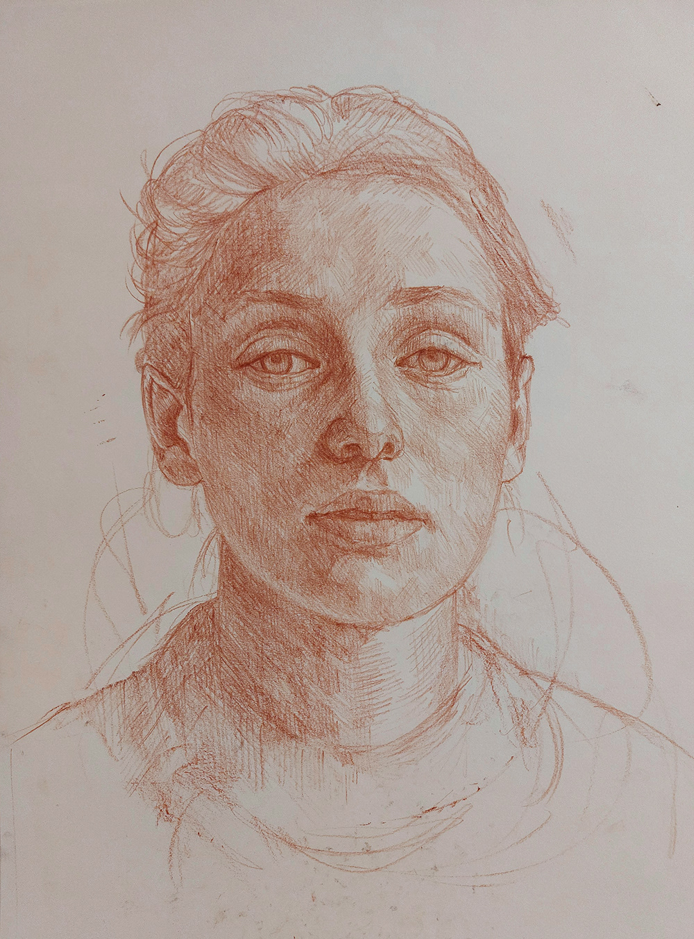 Untitled - Pencil drawing on paper, A4 size, 2024