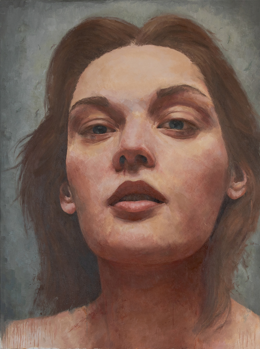 You Don't Own Me - Oil painting on canvas, 60x80cm, 2024