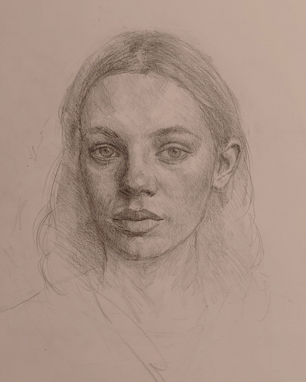 Untitled - Pencil drawing on paper, A3 size, 2025