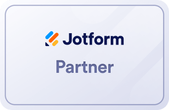 Jotform Partner logo badge