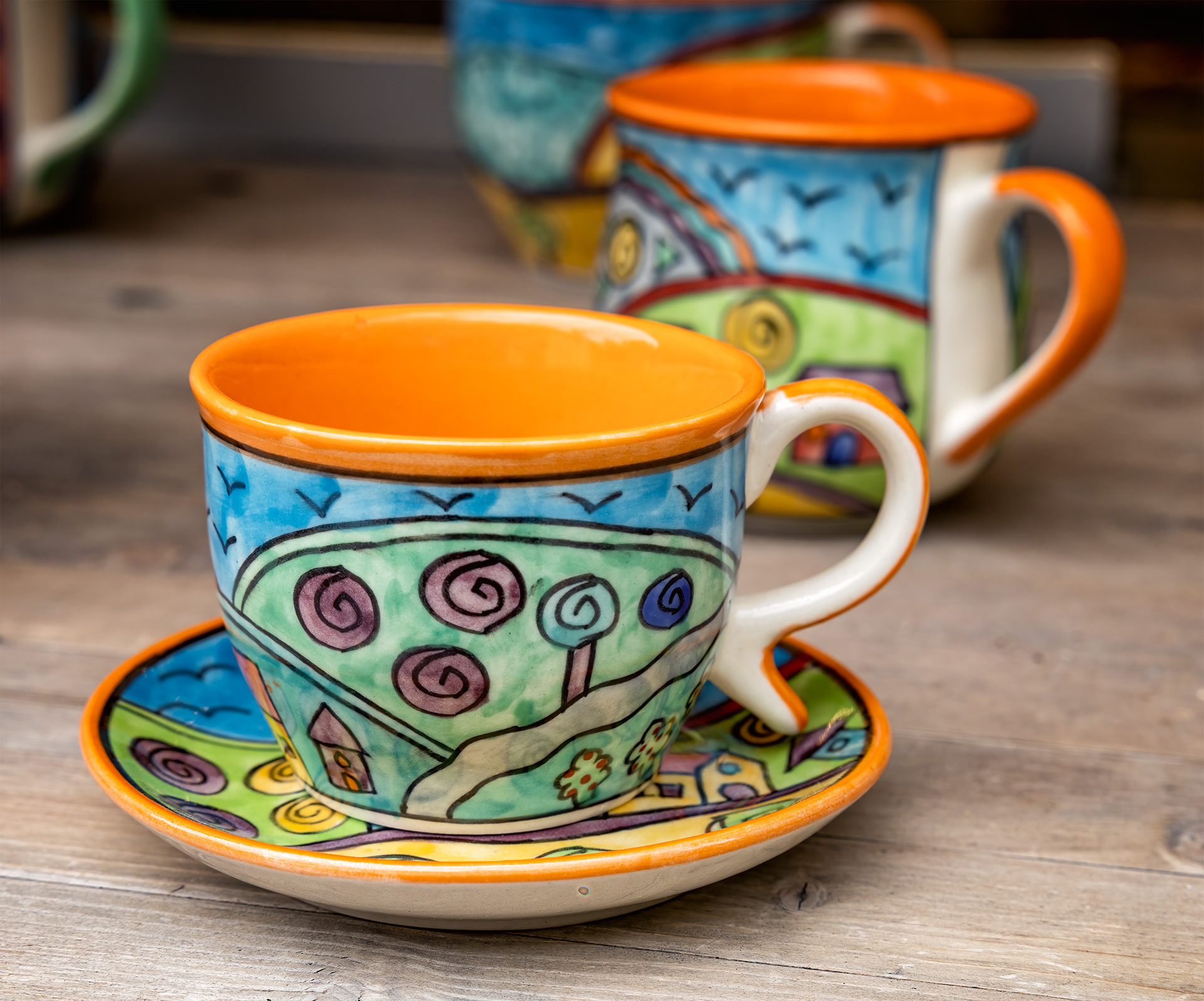 Cups in Hallstatt