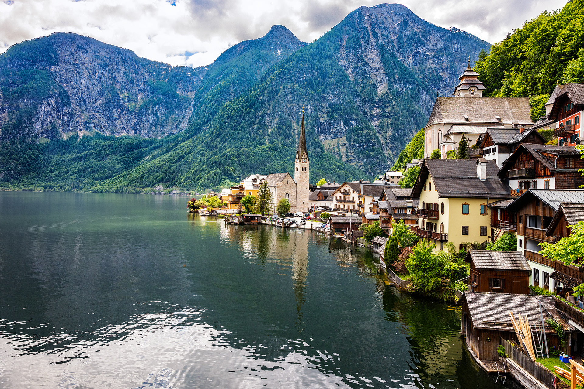 Hallstatt View from north end