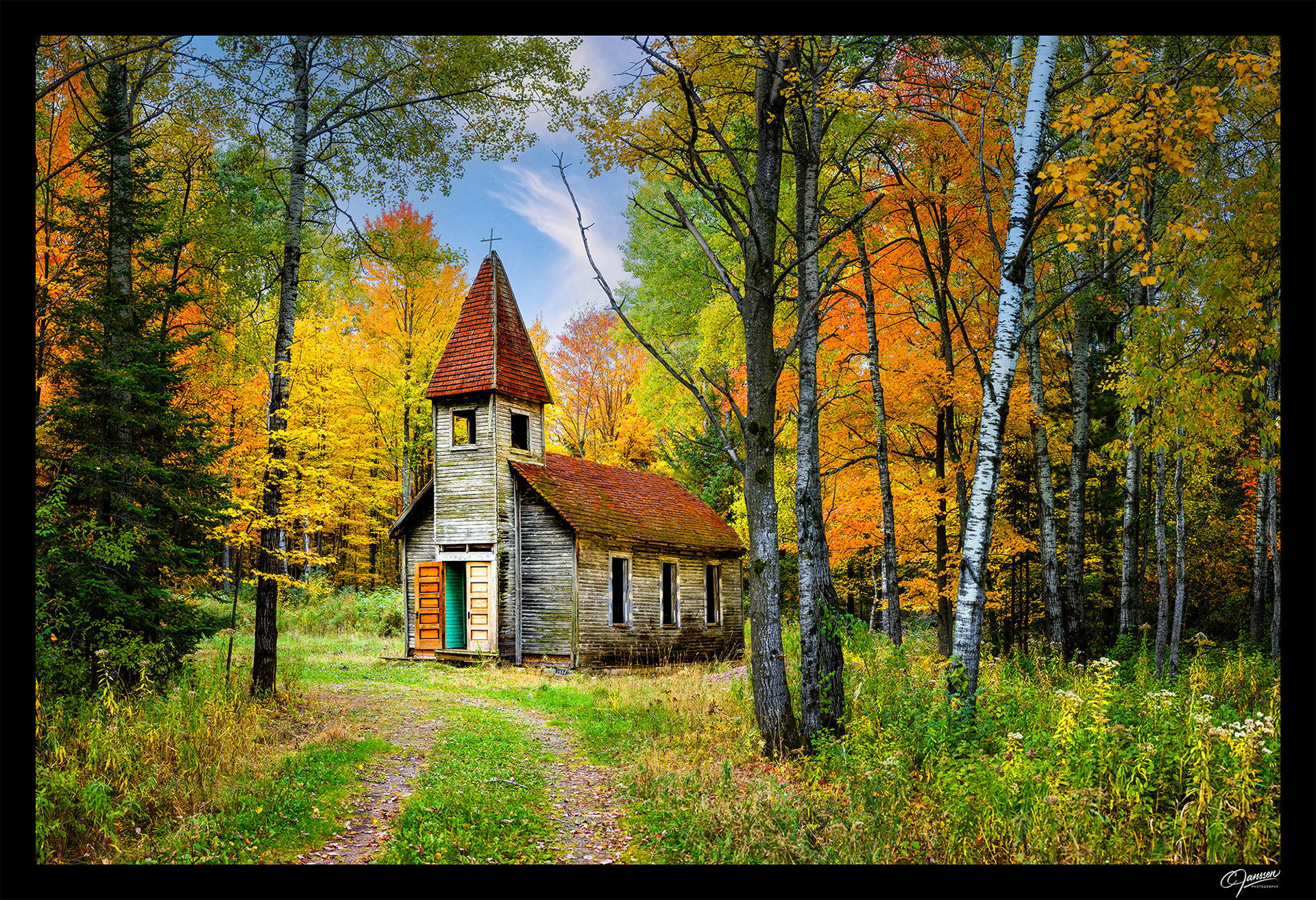Estonian Church.  Gleason, WI