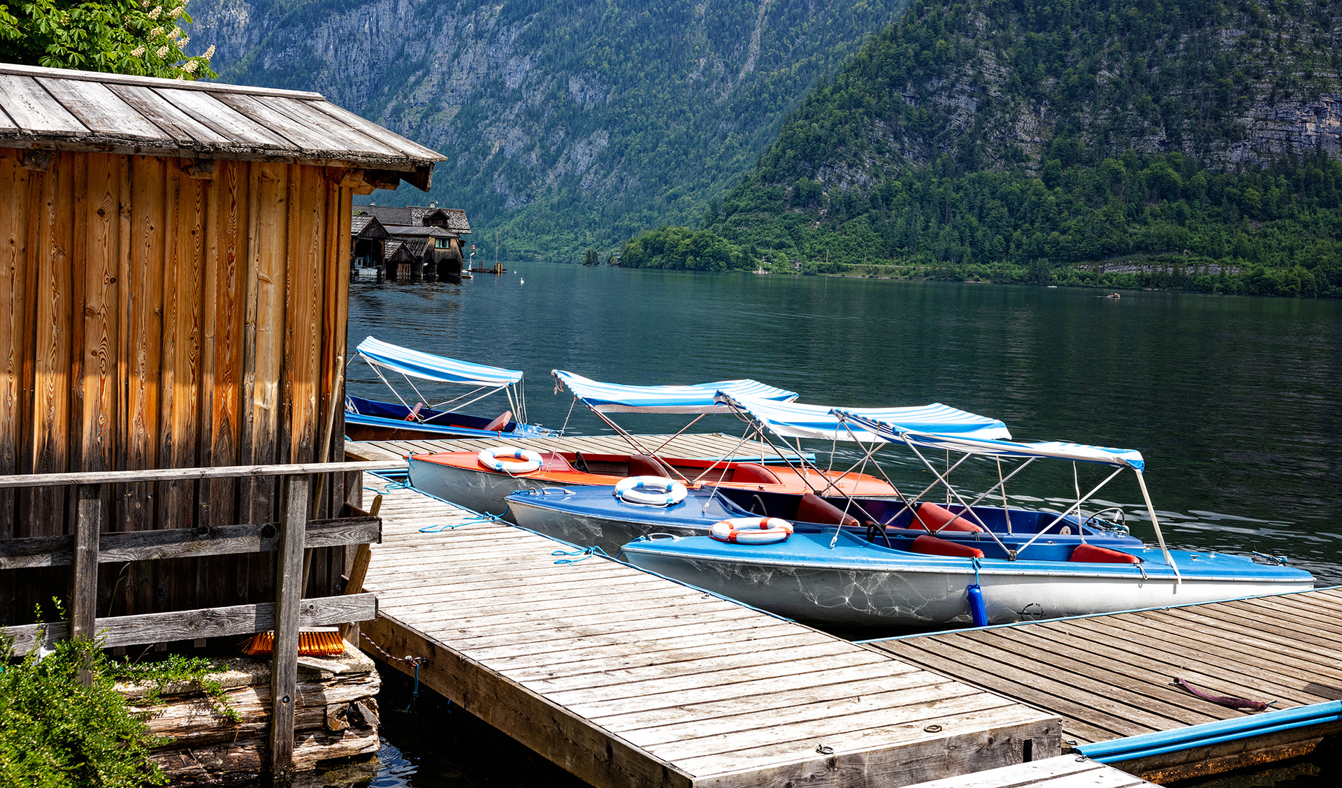 Boats at Hallstatt