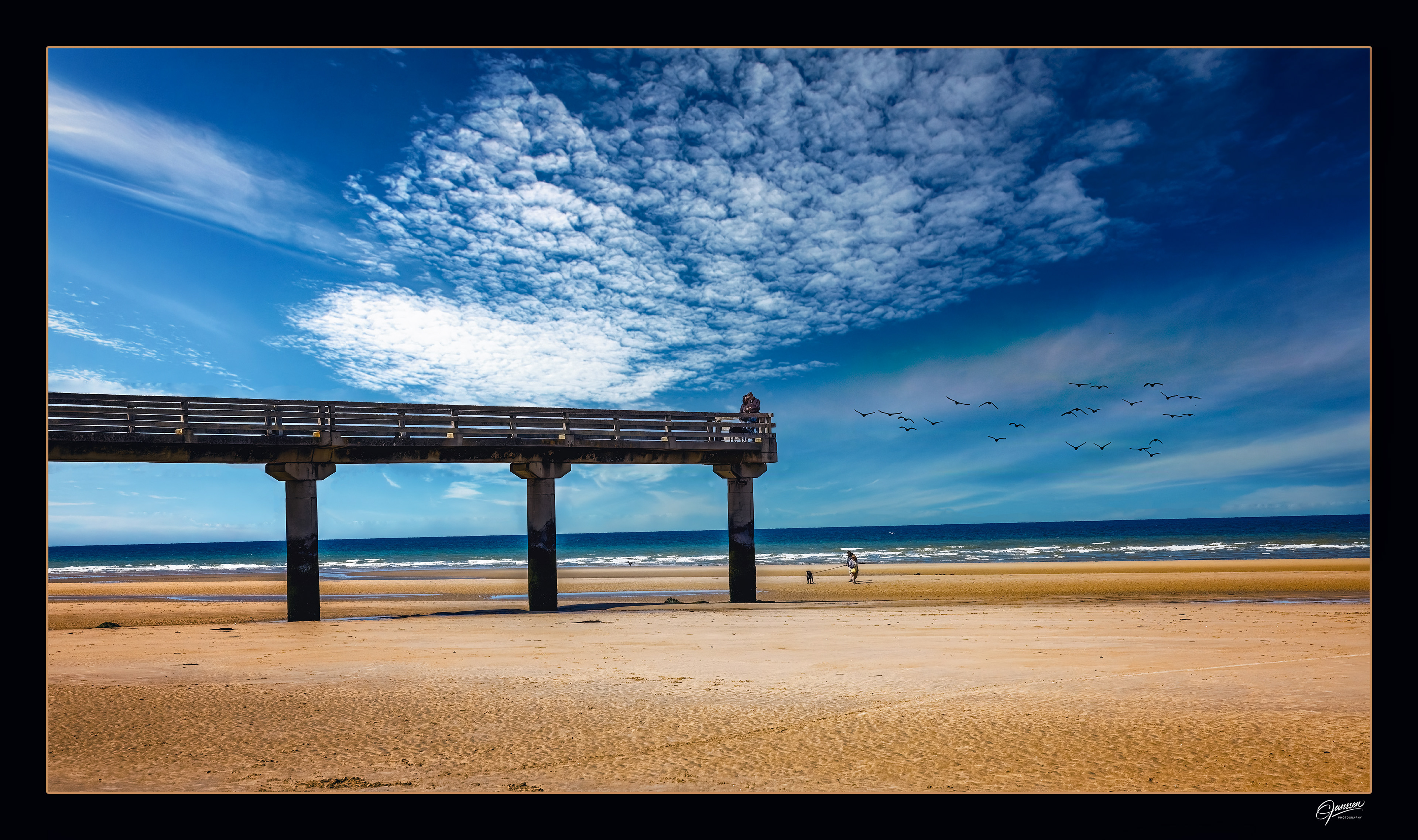Pier at Omaha Beach