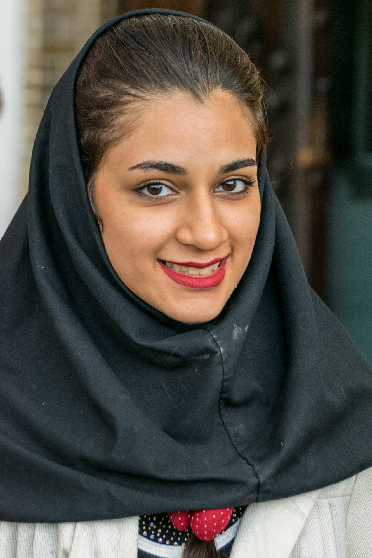 Young lady, Kashan, Iran