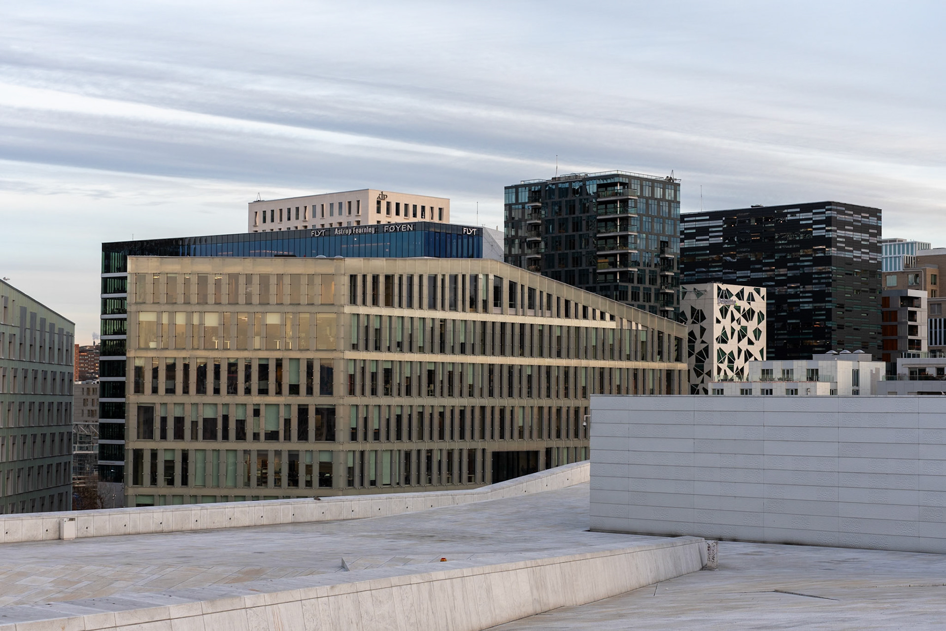 Modern buildings, Oslo