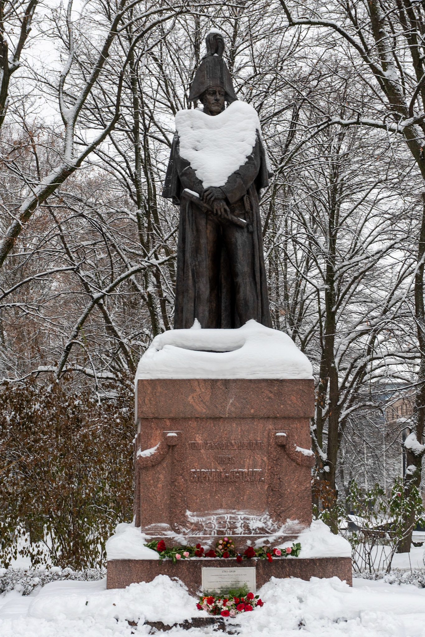 Statue of Michael Andreas Barclay de Tolly, Riga