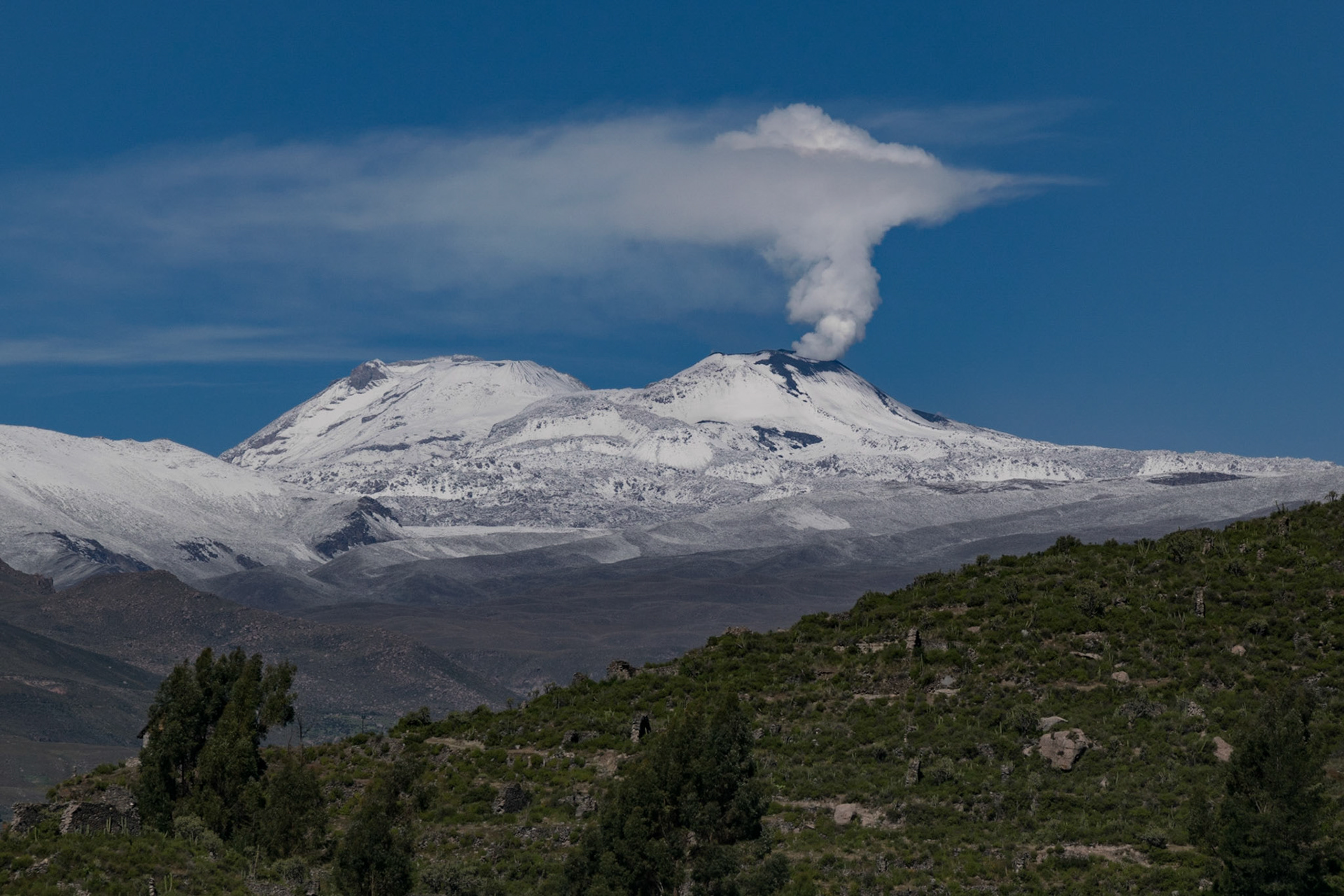 Volcano, Corporaque, Peru