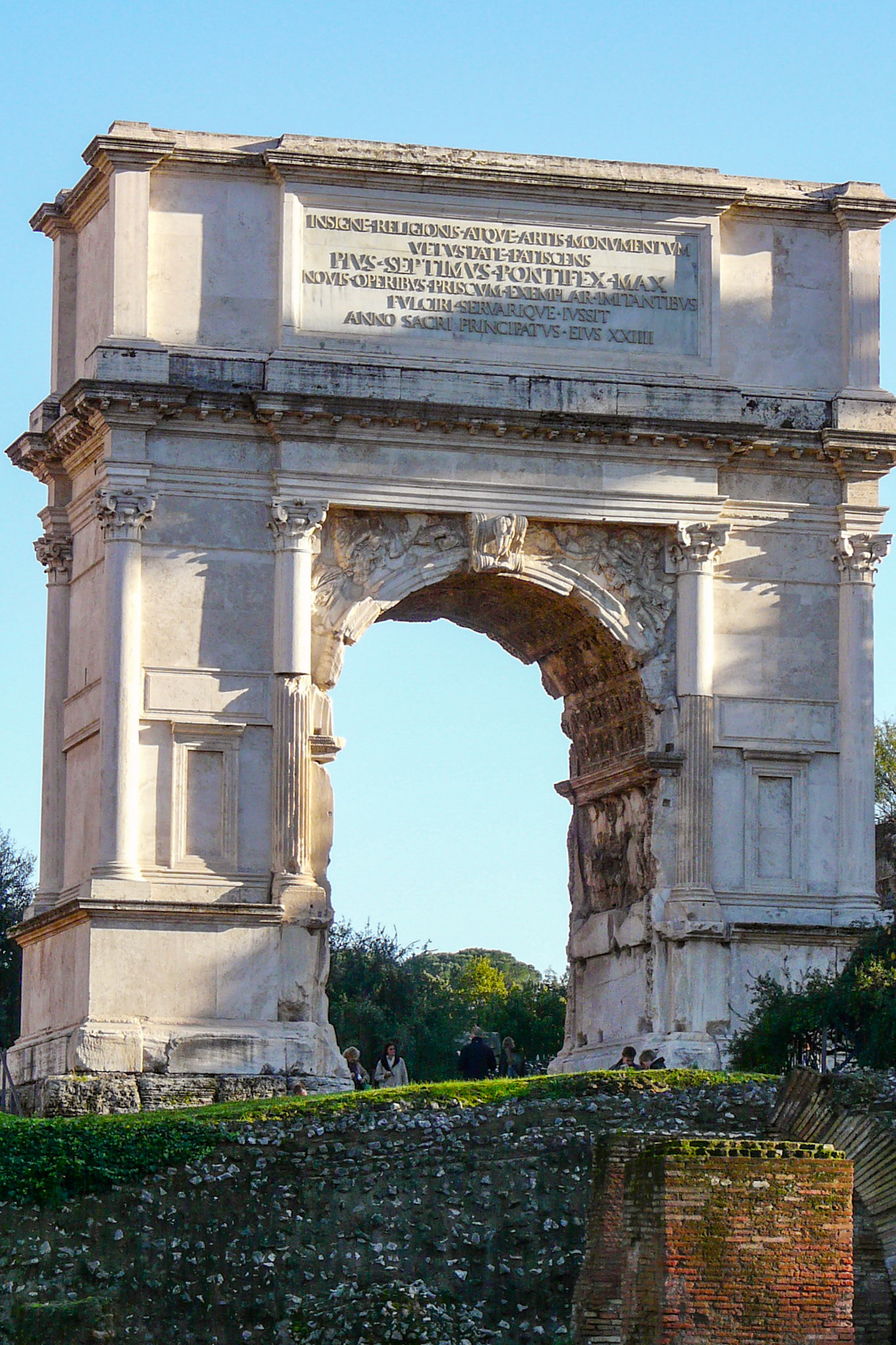 Arch of Titus (AD81), Rome