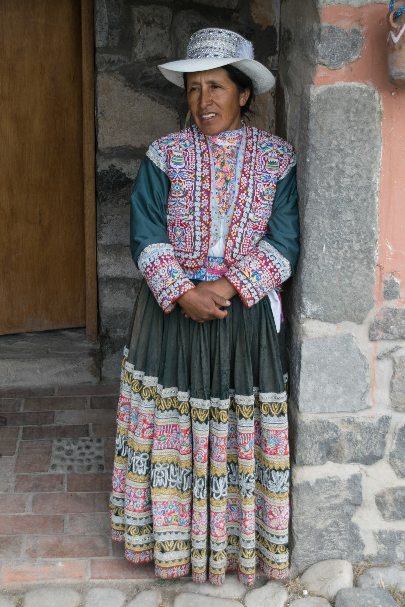 Josephine (homestay host), Corporaque, Peru